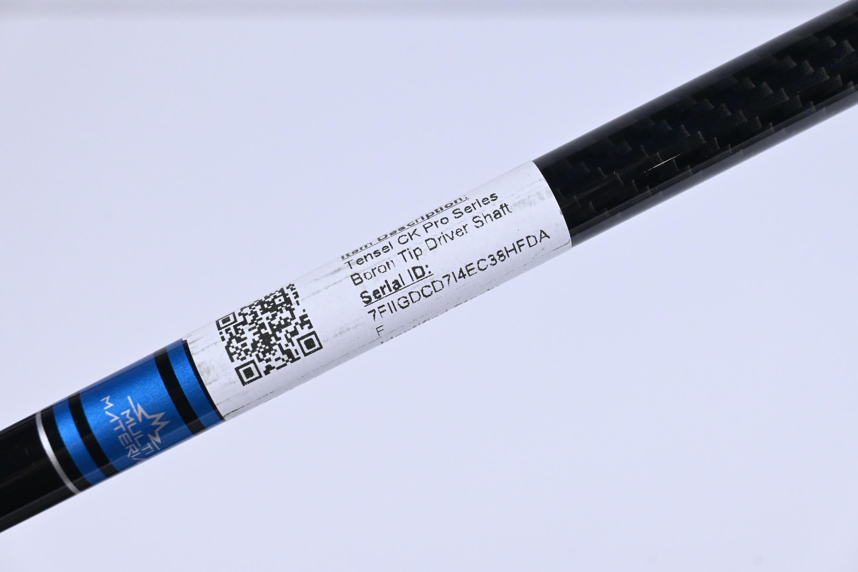 Tensei CK Blue Pro Series Boron Tip 60 Driver Shaft / TX-Flex / 0.335 Tip / Uncut