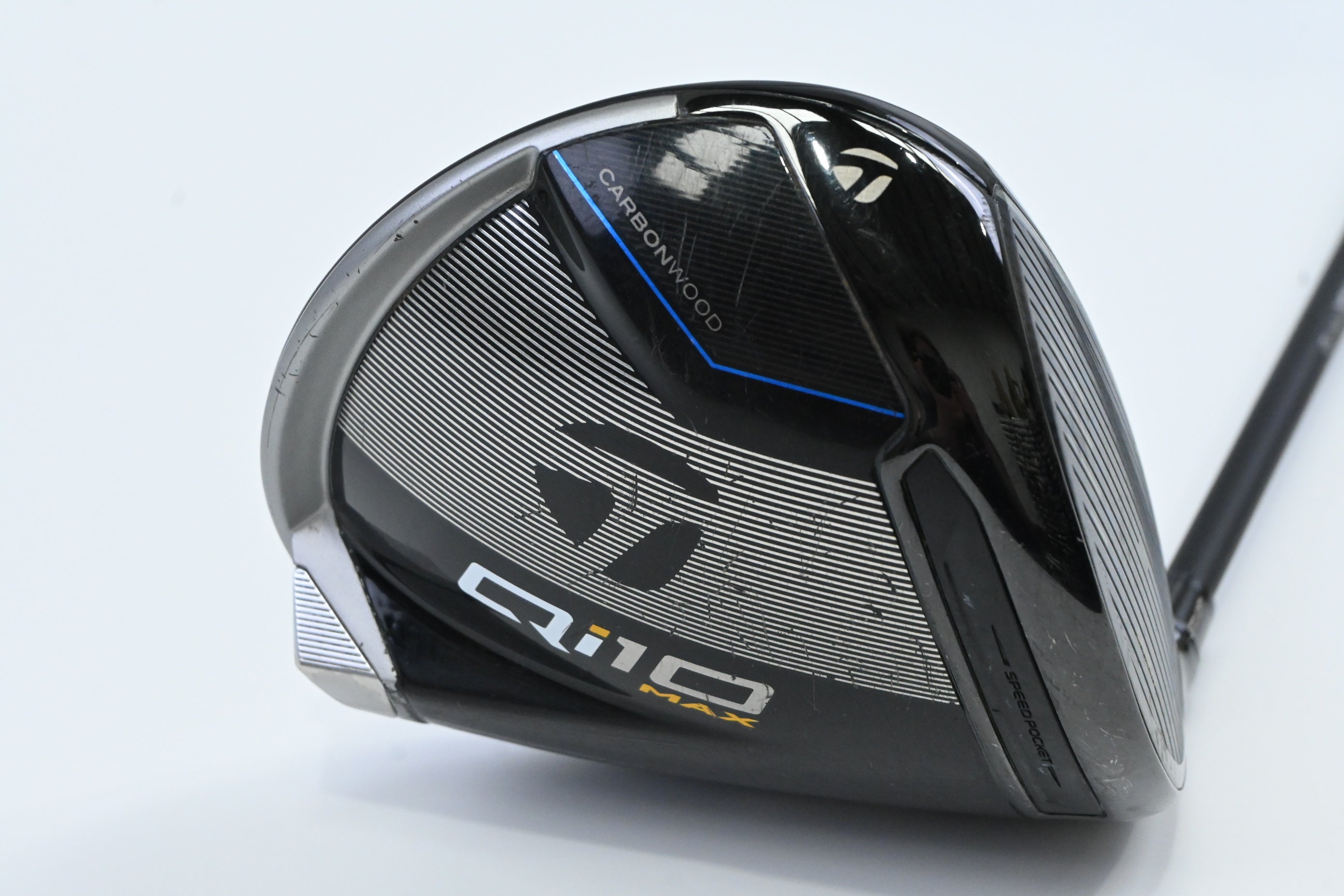 Taylormade Qi10 Max Driver / 12 Degree / Stiff Flex Kai'li Dark Waves Blue CB 60