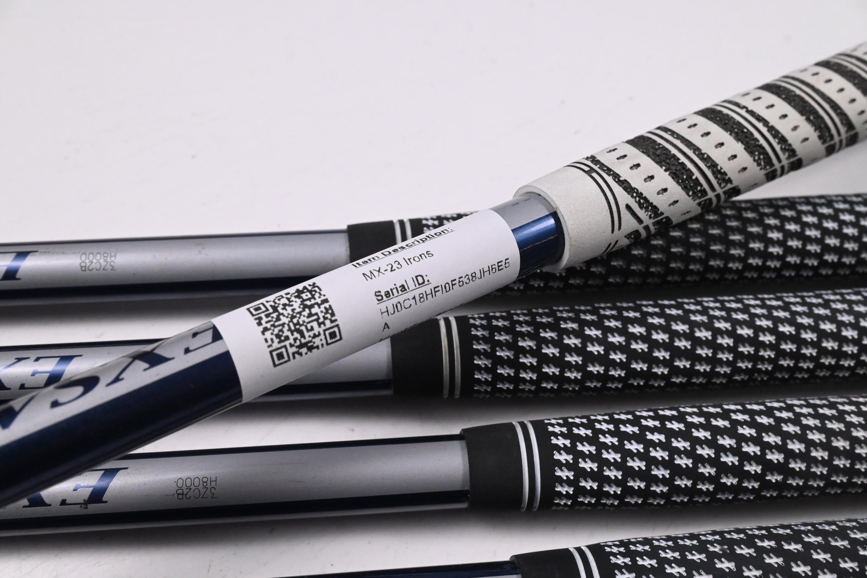 Mizuno MX-23 Irons / 5-PW / Regular Flex Mizuno Exsar Blue Shafts