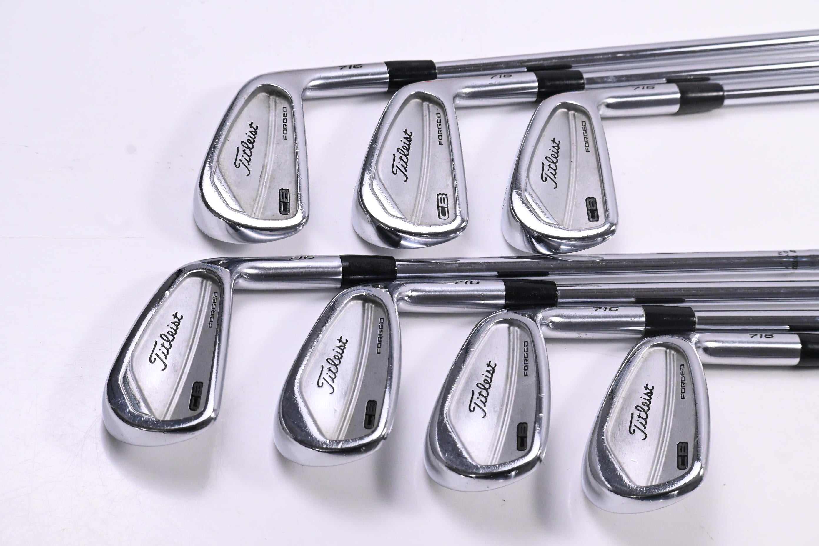 Titleist 716 CB Irons / 4-PW / Stiff Flex Dynamic Gold S300 Shafts