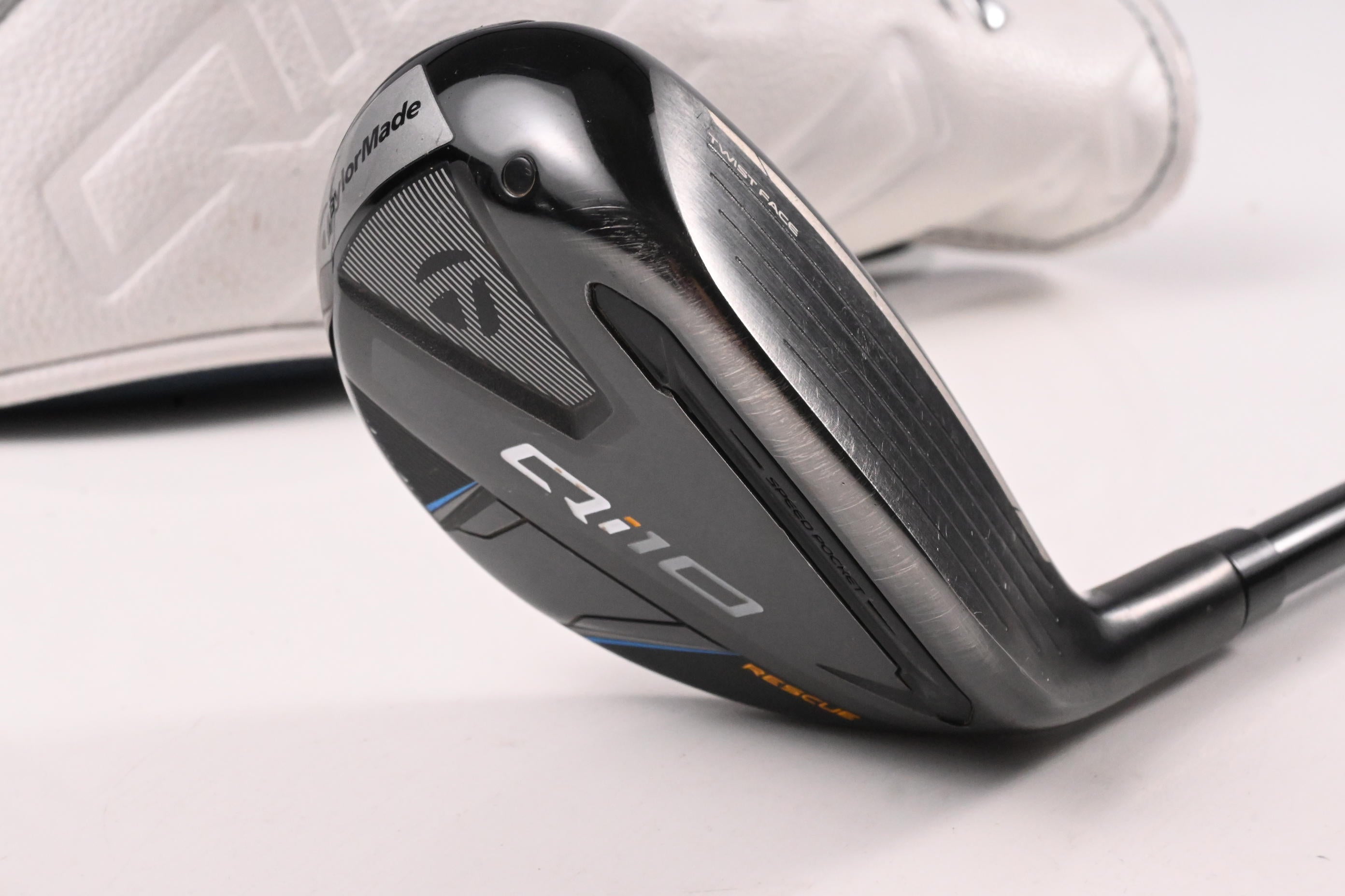 Taylormade Qi10 #4 Hybrid / 22 Degree / Regular Flex Ventus TR Blue 6 Shaft