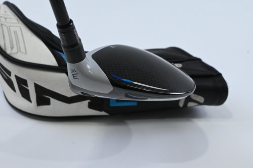 Taylormade SIM2 Ti #3 Wood / 15 Degree / Stiff Flex Tensei AV Raw Blue 65 Shaft