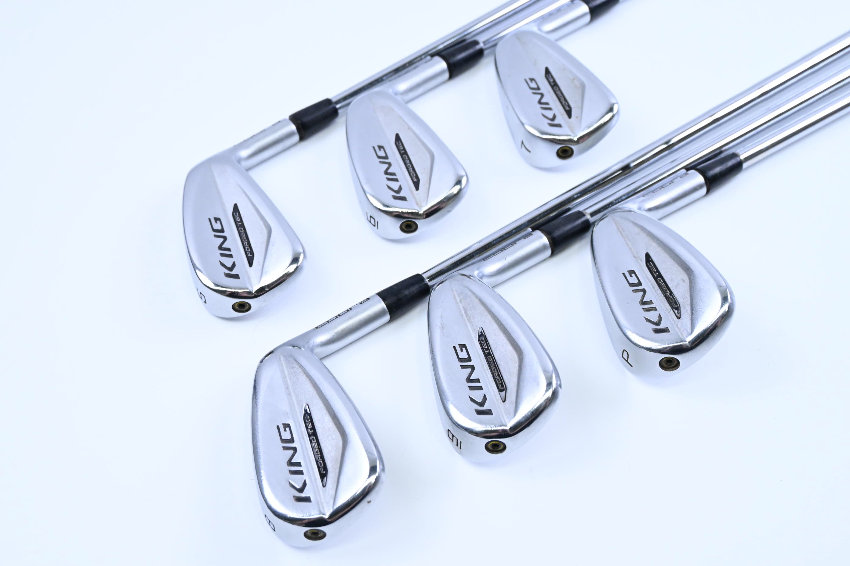 Cobra King Forged Tec 2020 Irons / 5-PW / Regular Flex KBS $-Taper Lite Shafts