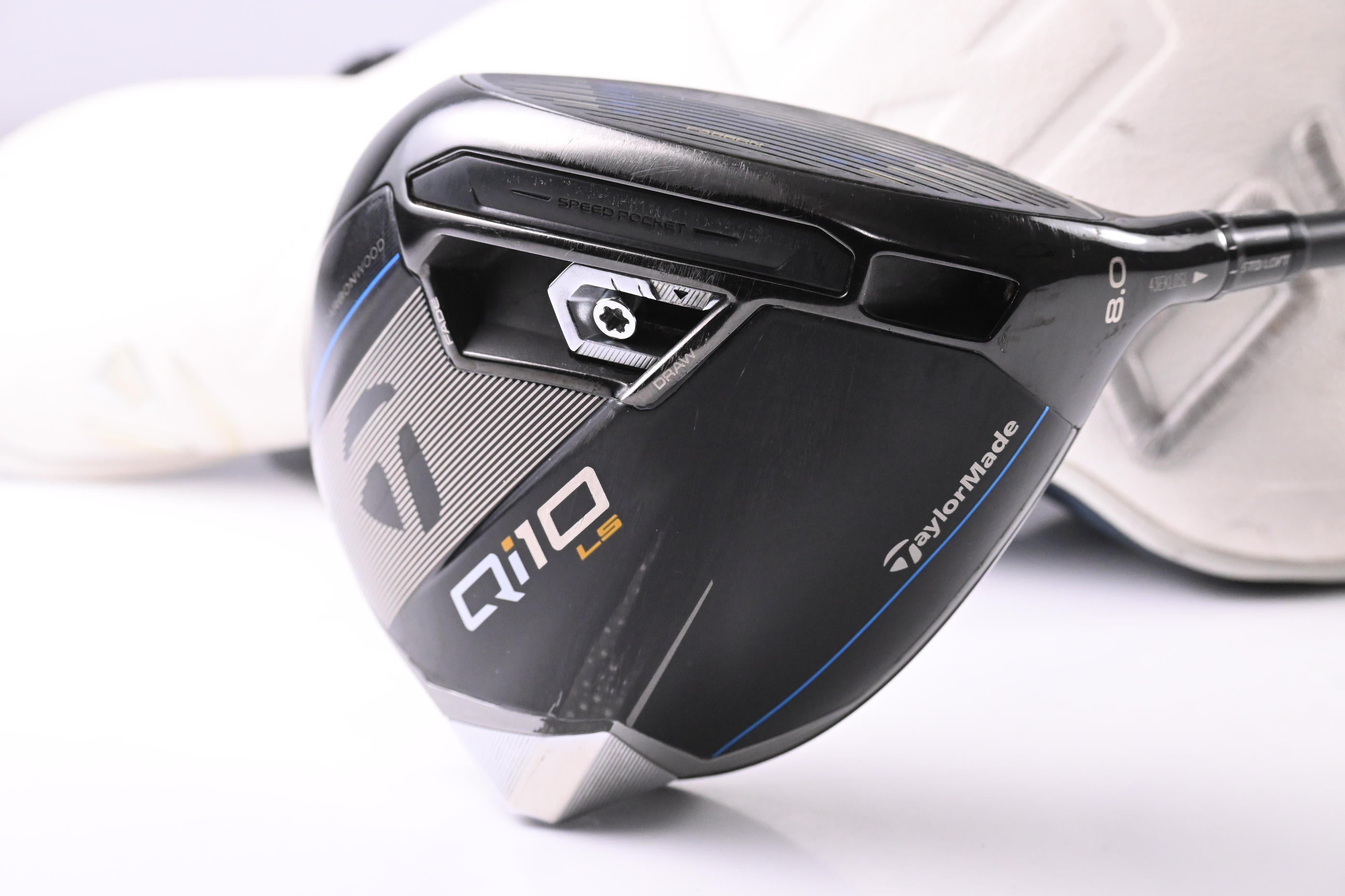 Taylormade Qi10 LS Driver / 8 Degree / Stiff Flex Tensei AV Limited Blue 65