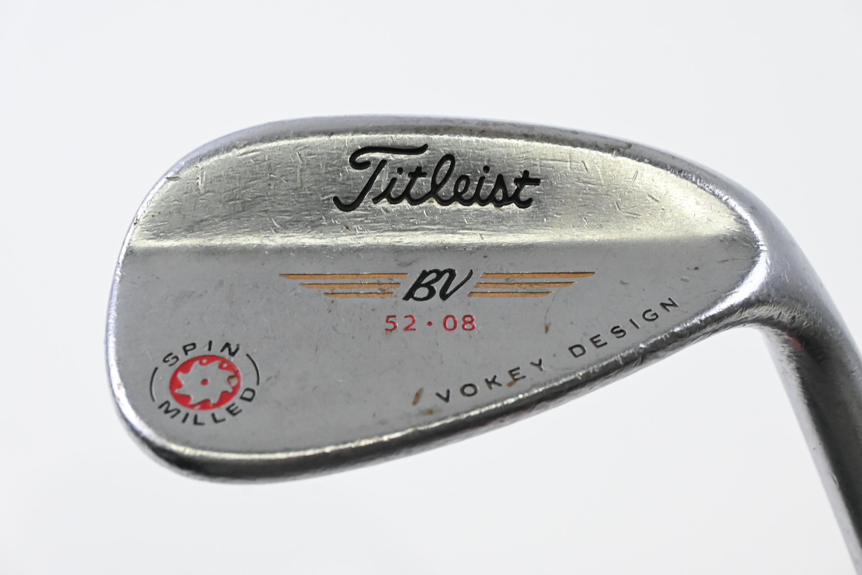 Titleist Vokey Spin Milled 2007 Gap Wedge / 52 Degree / Wedge Flex Vokey Design
