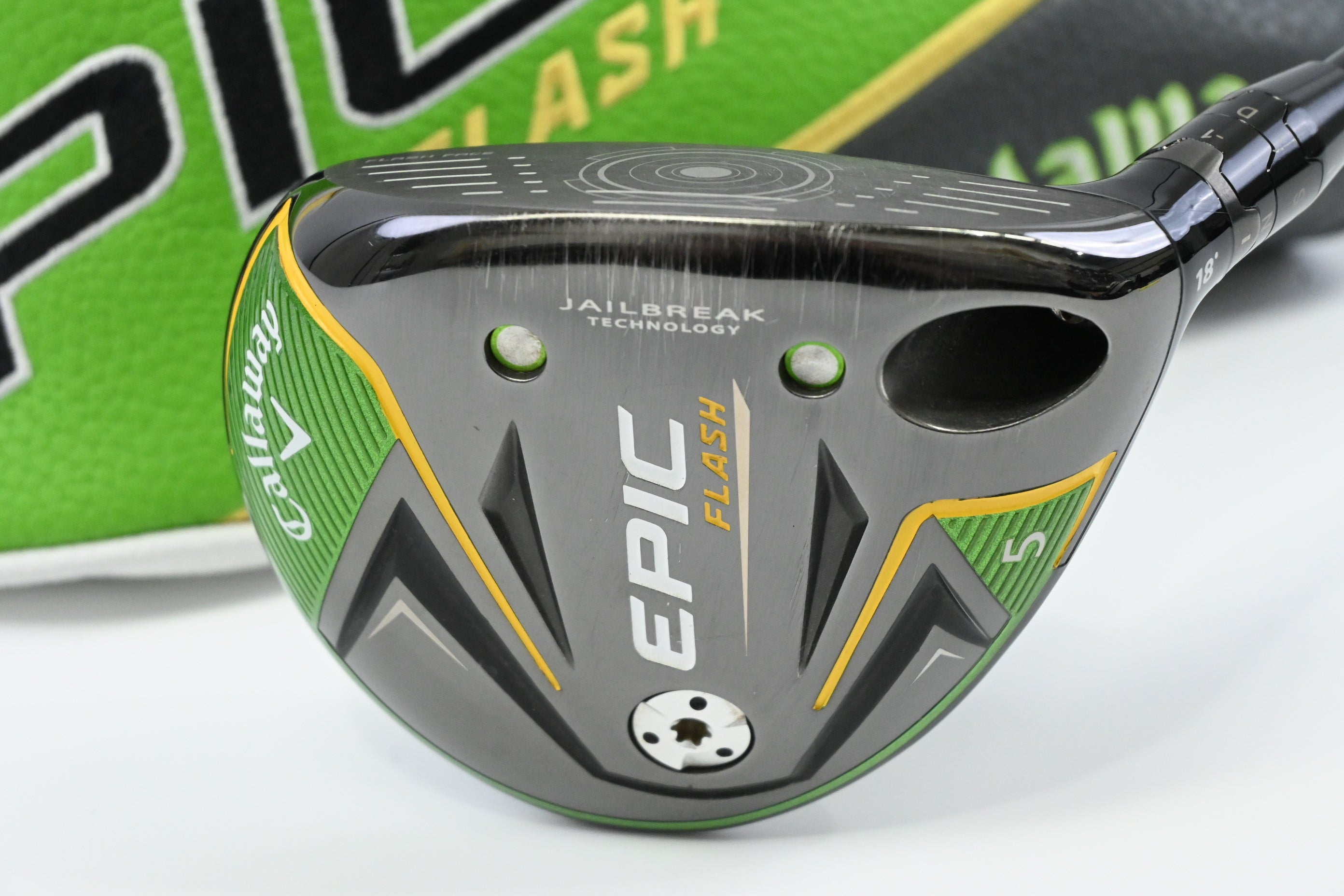 Callaway Epic Flash #5 Wood / 18 Degree / Regular Flex Tensei AV Blue 75 Shaft
