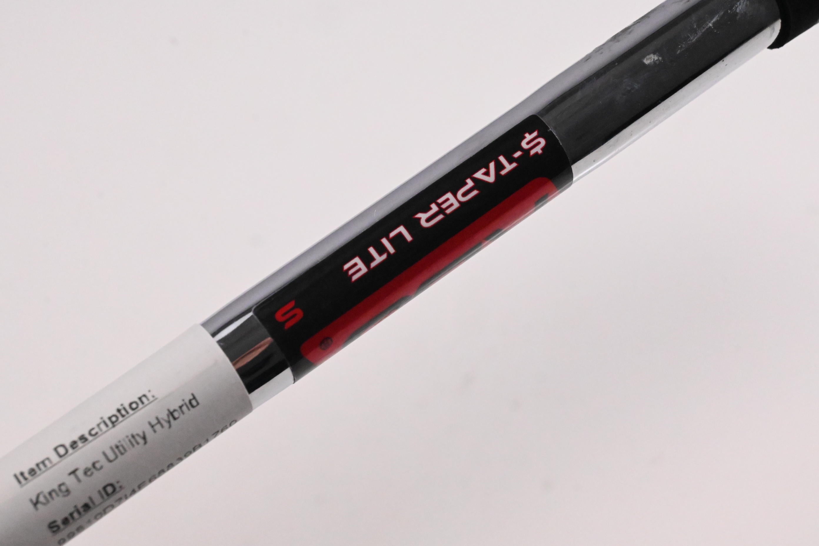 Cobra King Tec Utility #2 Iron / 17 Degree / Stiff Flex KBS $-Taper Lite Shaft