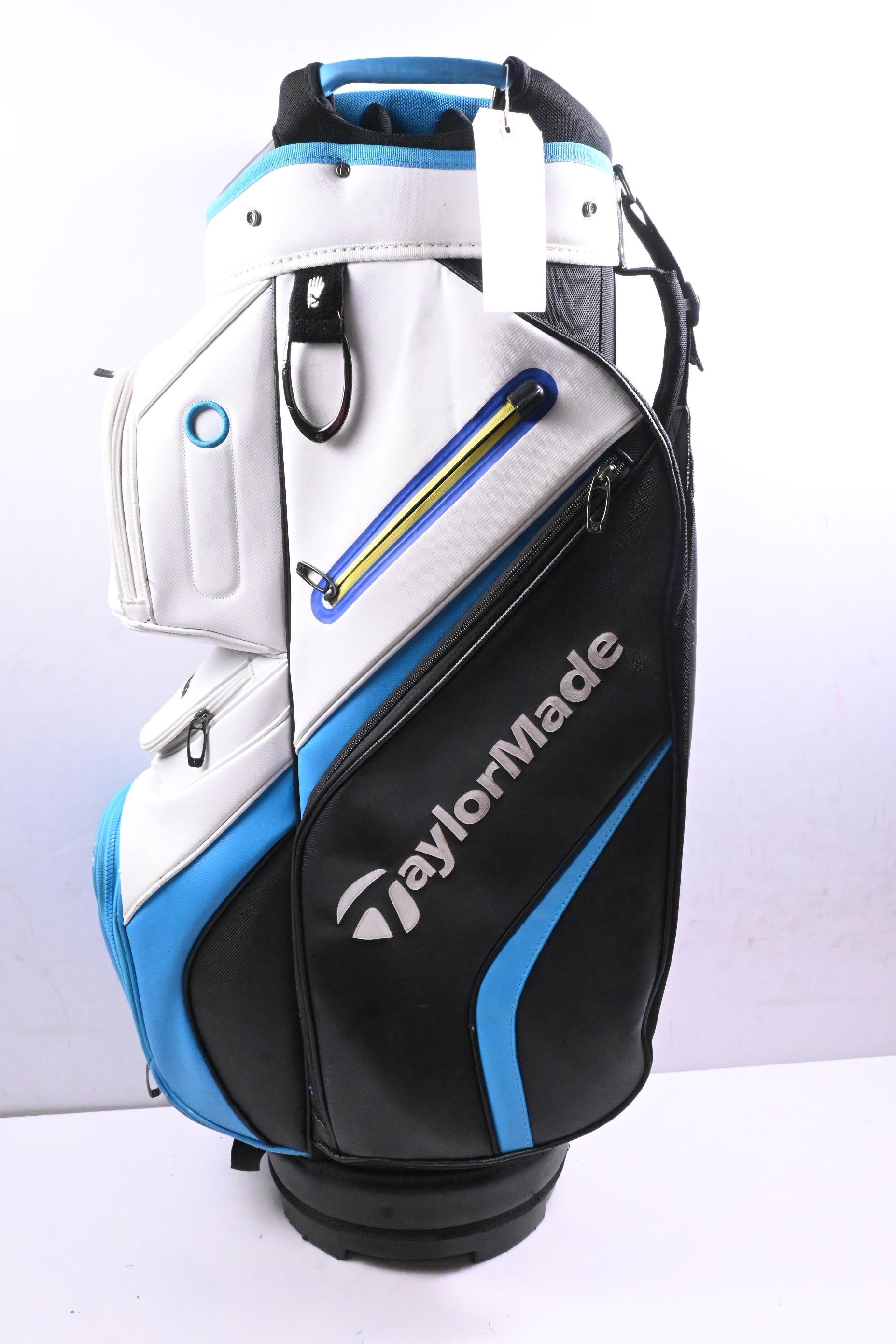 Taylormade Cart Bag / 14-Way Divider / Black, White, Blue