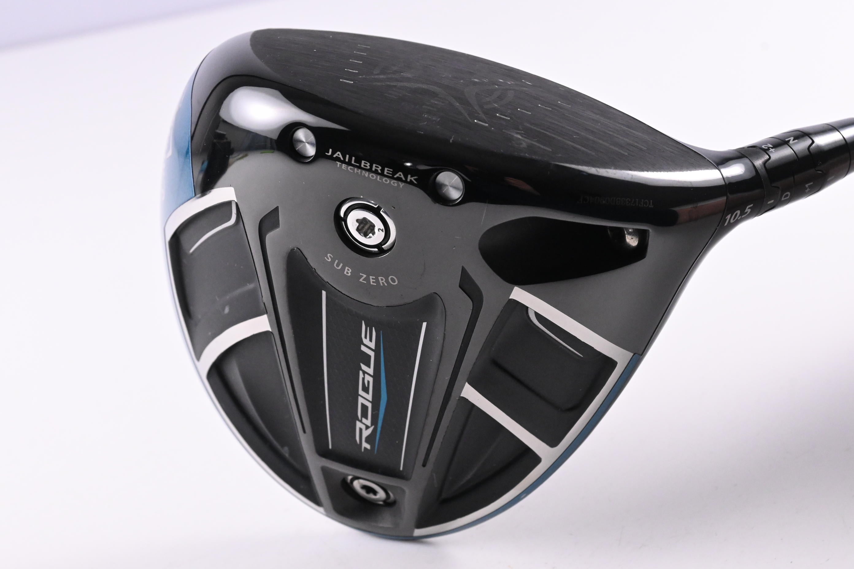 Tour Issue Callaway Rogue Sub Zero Driver / 10.5 Degree / X-Flex Atmos Blue 6