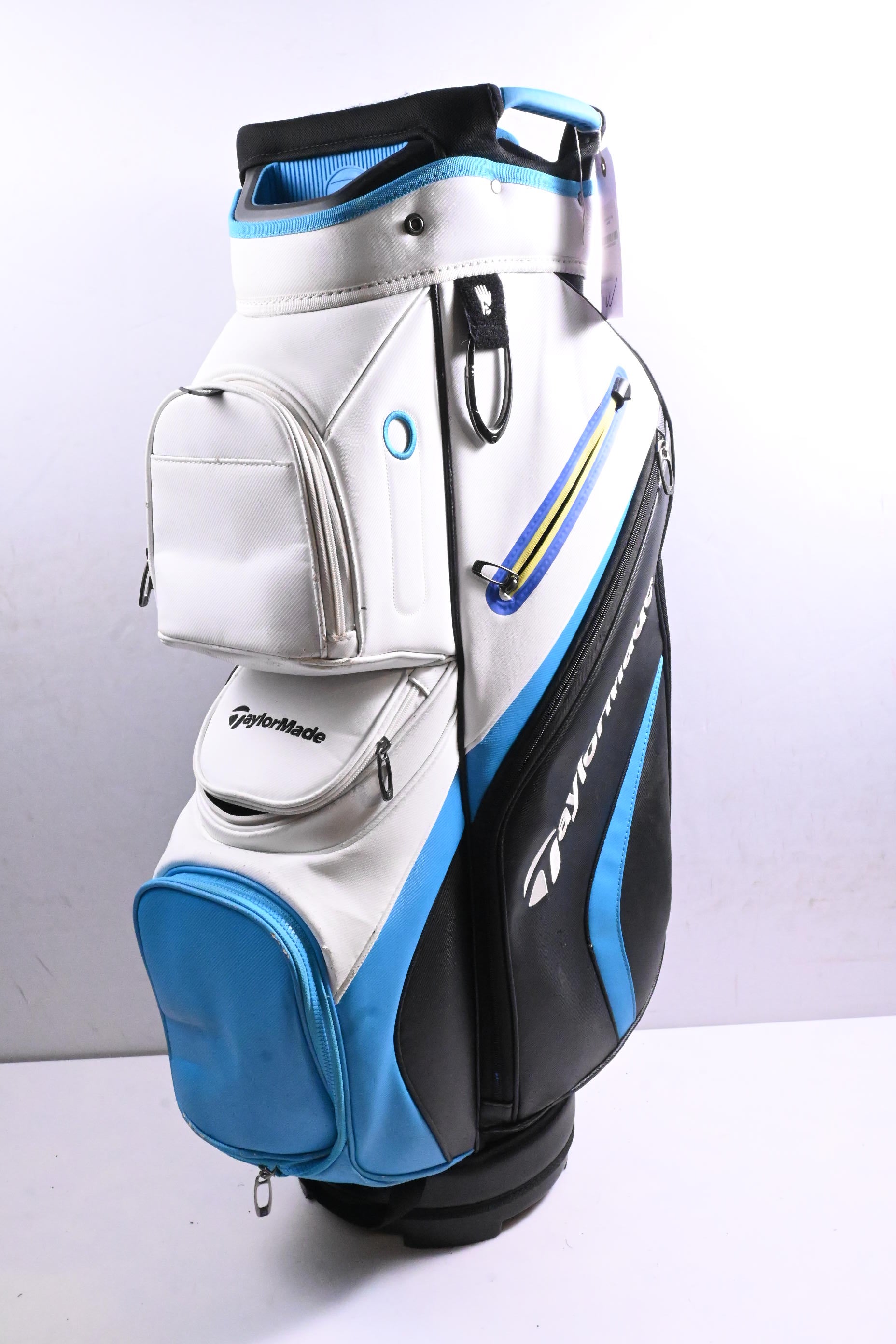 Taylormade Cart Bag / 14-Way Divider / Black, White, Blue