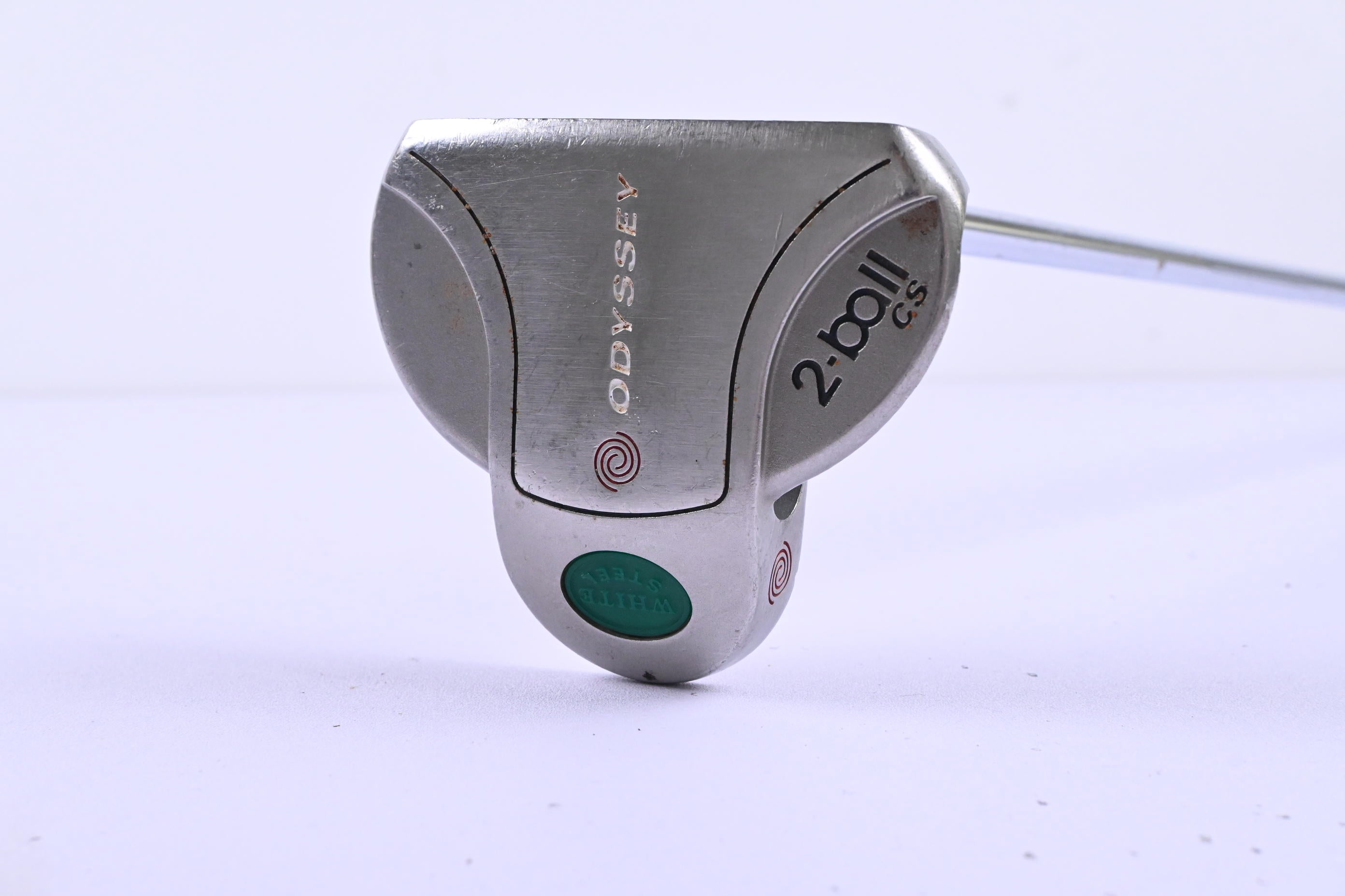 Odyssey White Steel 2-Ball CS Putter / 35 Inch
