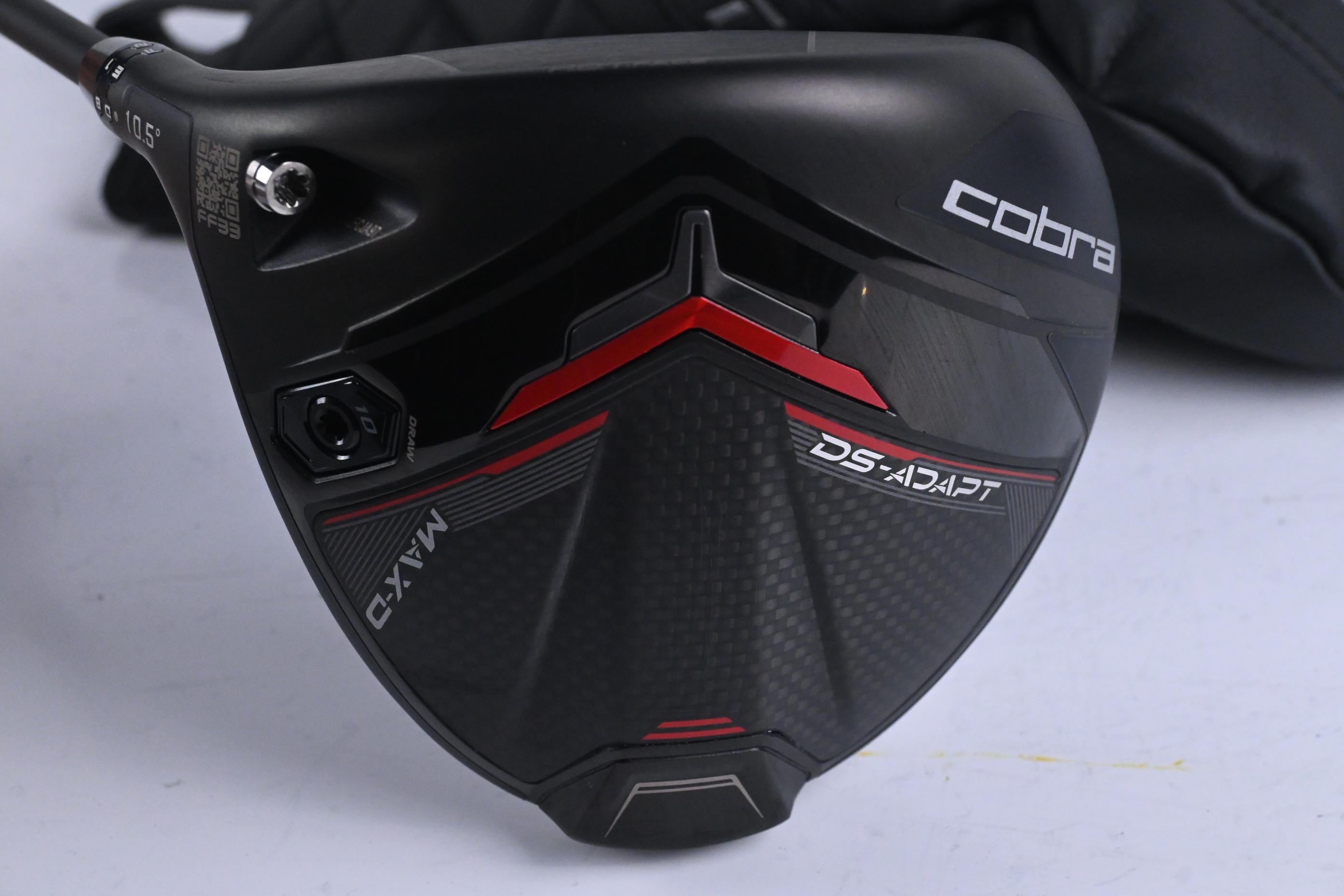 Left Hand Cobra DS-Adapt MAX-D Driver / 10.5 Degree / Senior Flex Vanquish 4