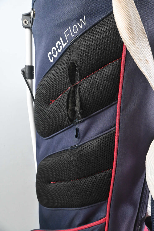 Cobra Ultralight Pro Stand Bag / 4-Way Divider / Navy, Red