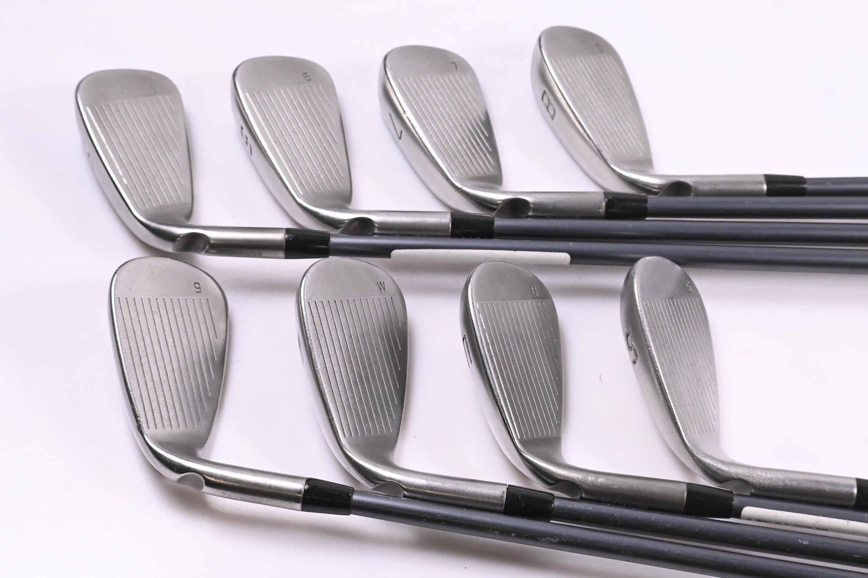 Ping GMax Irons / 5-PW+UW+SW / Yellow Dot / Senior Flex Ping CFS 65 Shafts