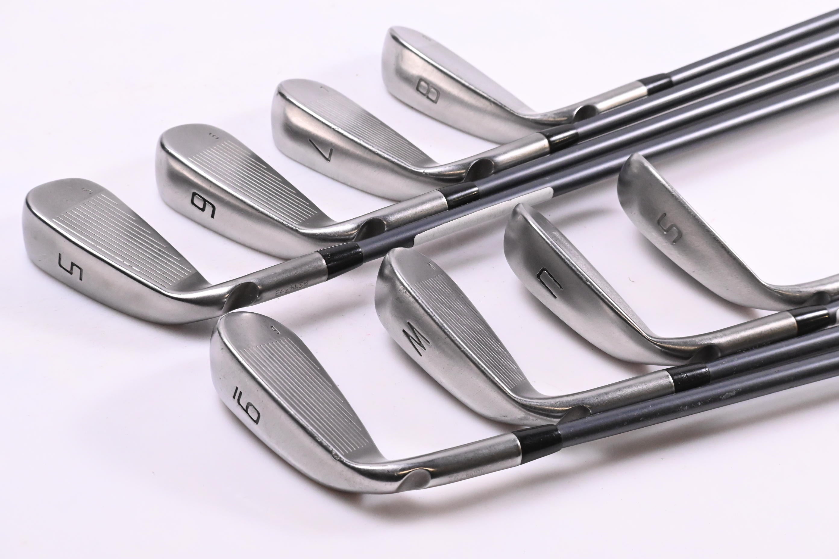Ping GMax Irons / 5-PW+UW+SW / Yellow Dot / Senior Flex Ping CFS 65 Shafts