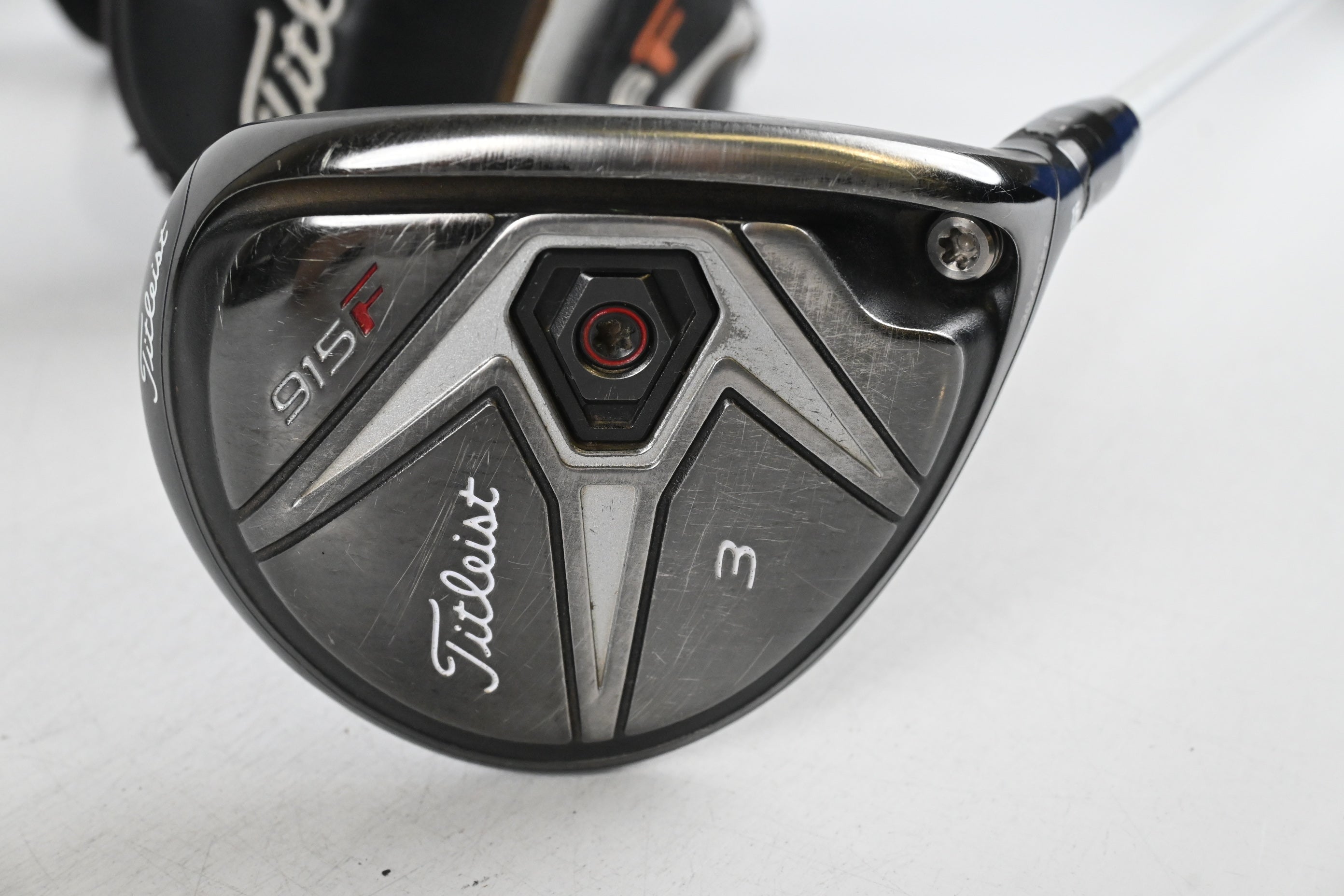 Titleist 915 F #3 Wood / 15 Degree / Stiff Flex Aldila Rogue 110 MSI 70 Shaft