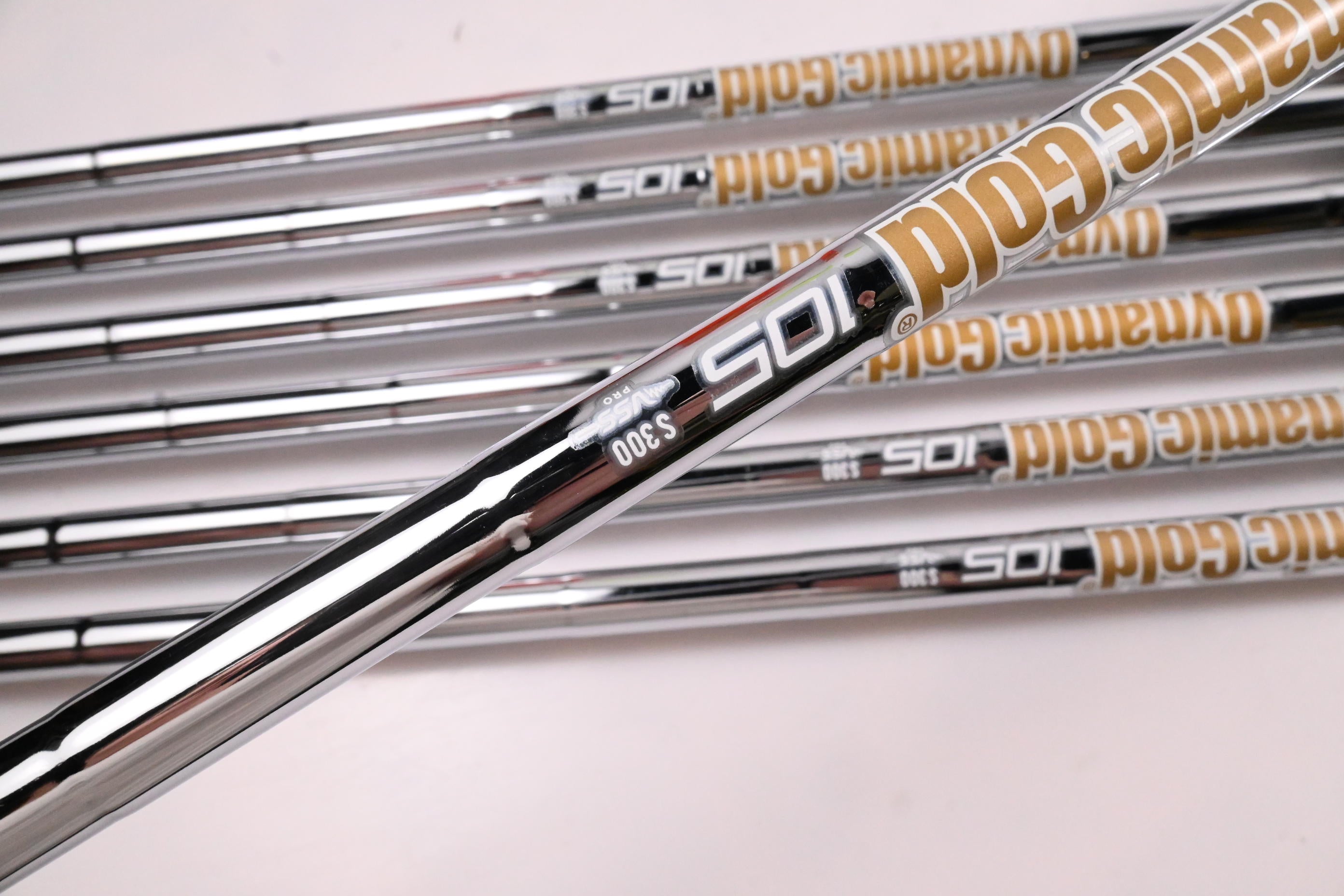 Taylormade P770 2023 Irons / 4-PW / Stiff Flex Dynamic Gold 105 S300 Shafts
