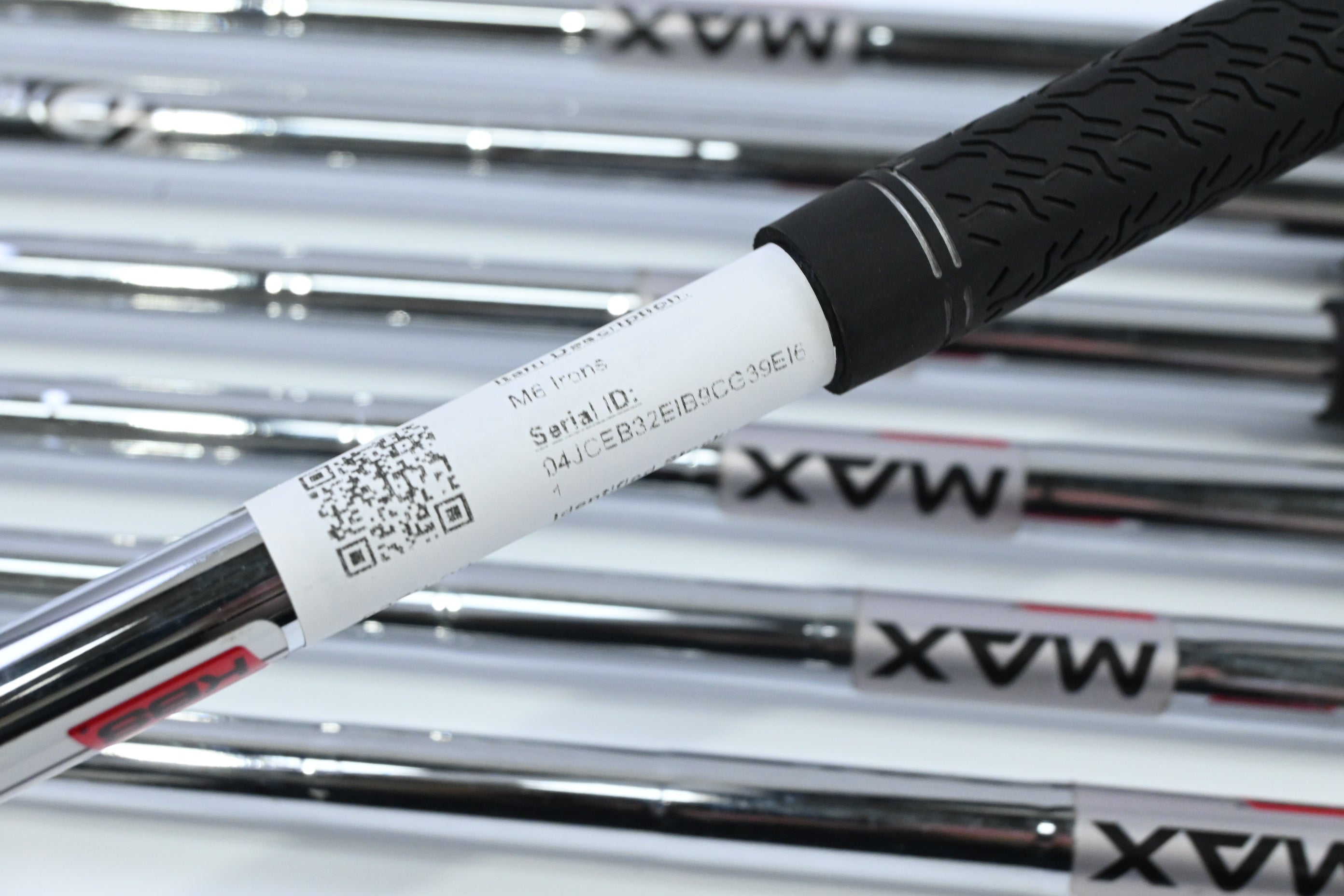 Taylormade M6 Irons / 5-PW+SW / Regular Flex KBS Max 85 Shafts