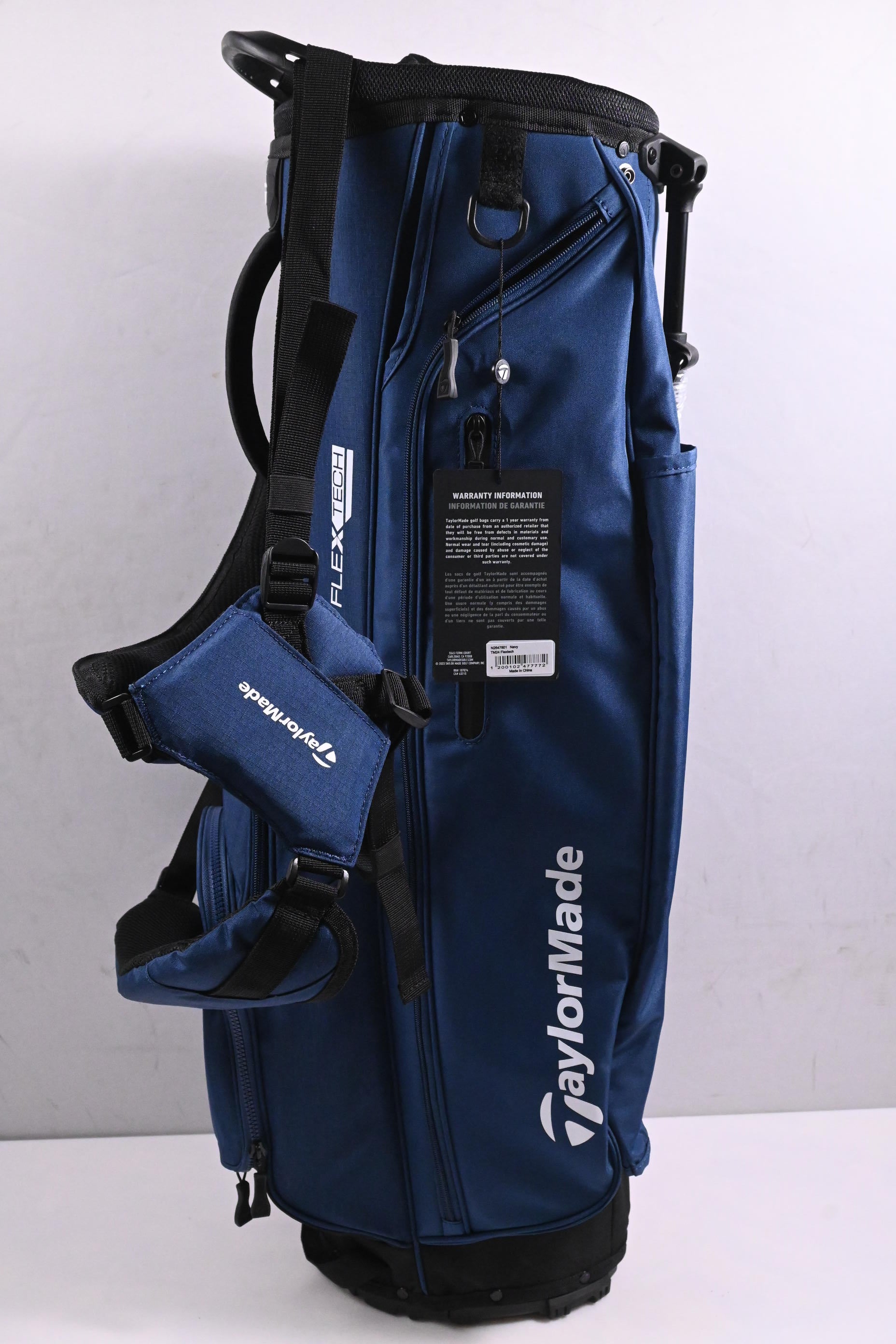Taylormade Flex Tech Stand Bag / 4-Way Divider / Navy