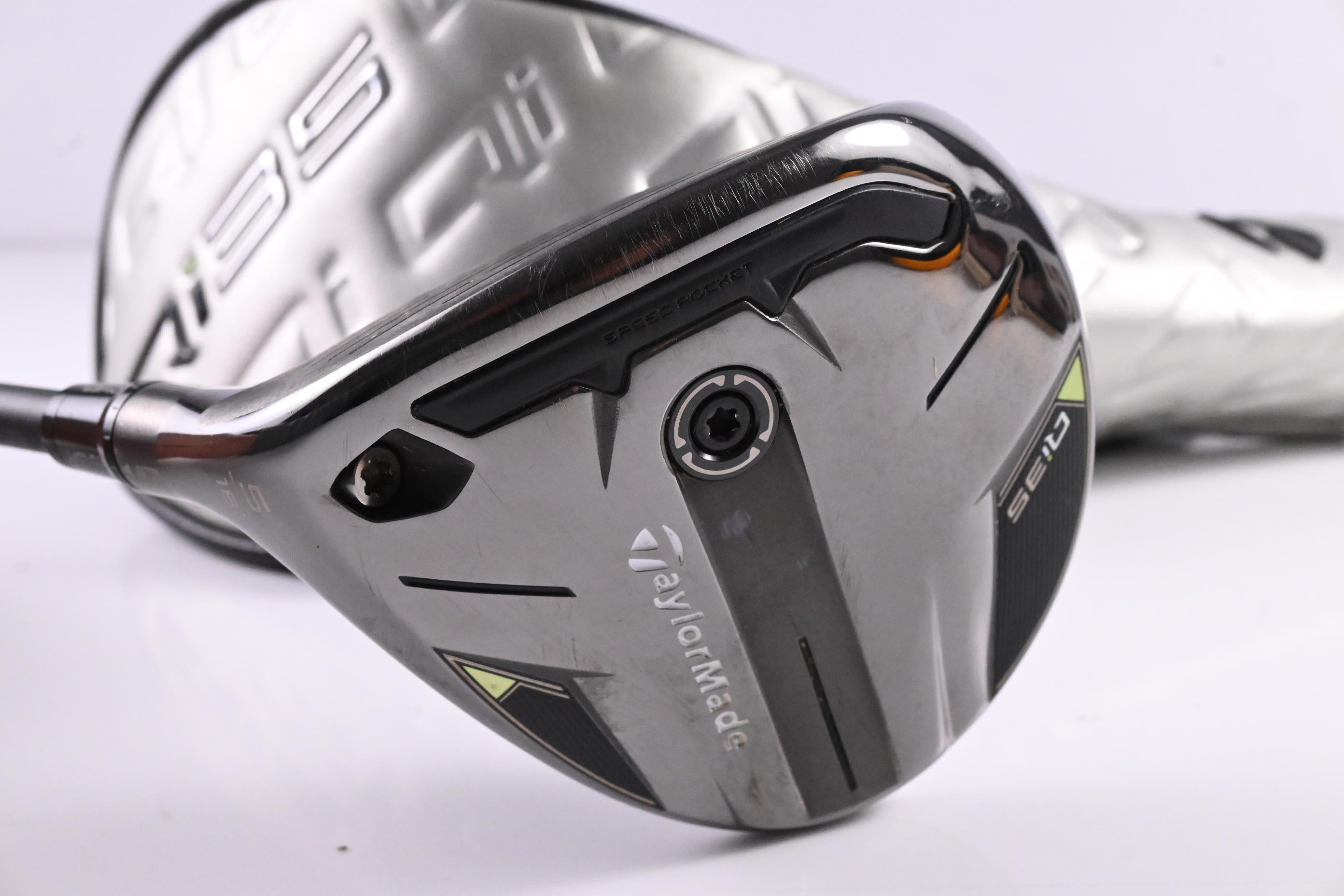Left Hand Taylormade Qi35 #5 Wood / 18 Degree / Regular Flex Ventus Blue 5