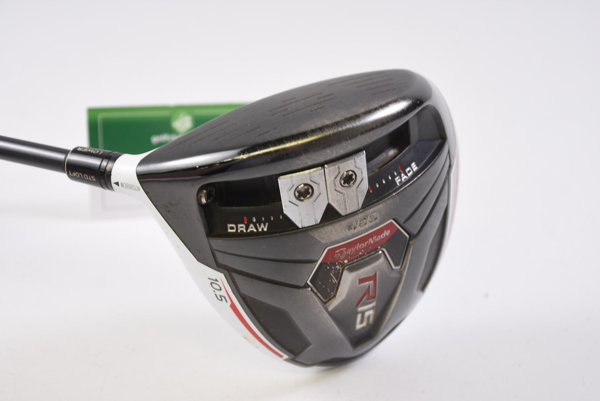 Left Hand Taylormade R15 Driver / 10.5 Degree / Senior Flex Fujikura Speeder 57