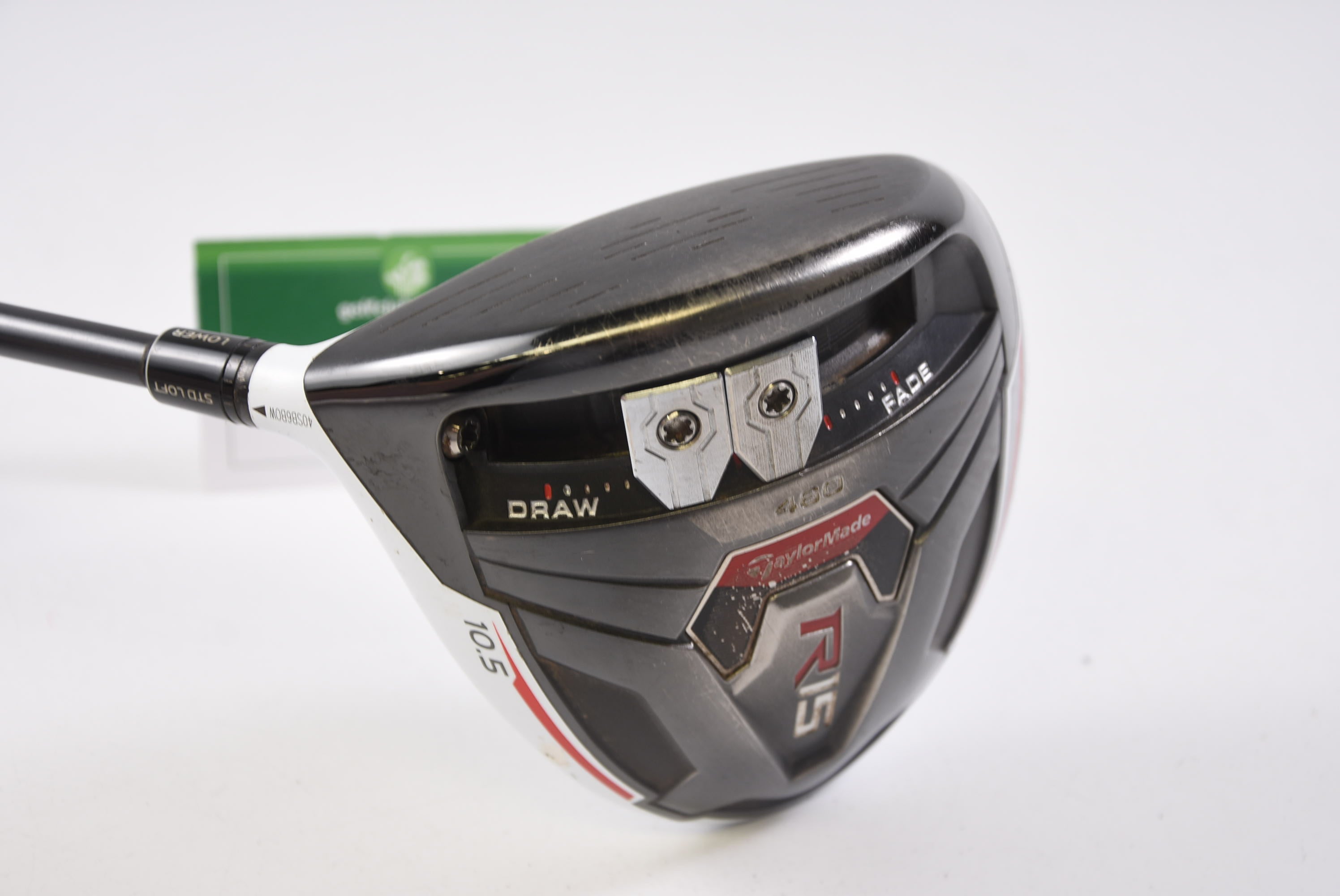 Left Hand Taylormade R15 Driver / 10.5 Degree / Senior Flex Fujikura Speeder 57