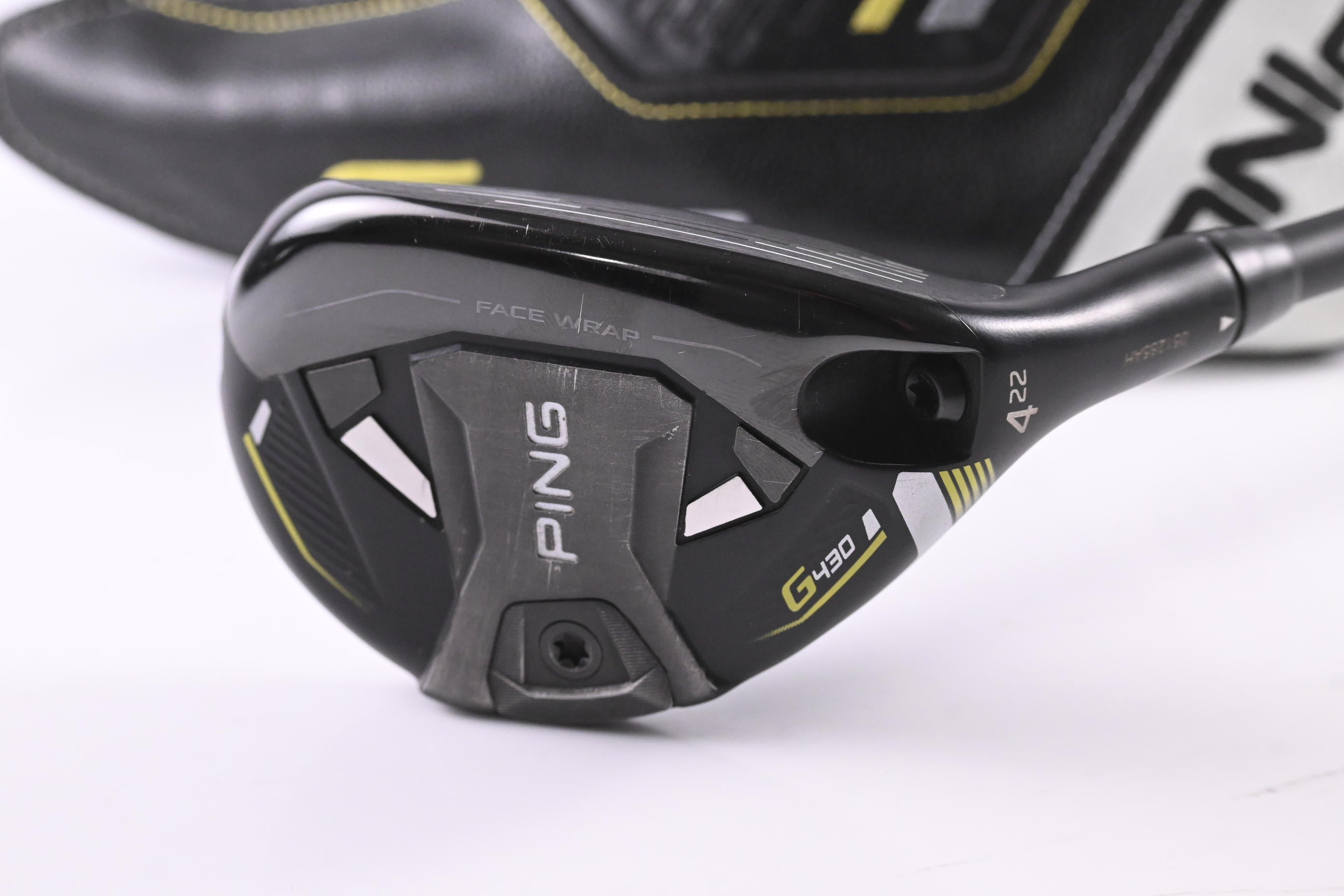 Ping G430 #4 Hybrid / 22 Degree / Stiff Flex Ping Alta CB Blue 70 Shaft