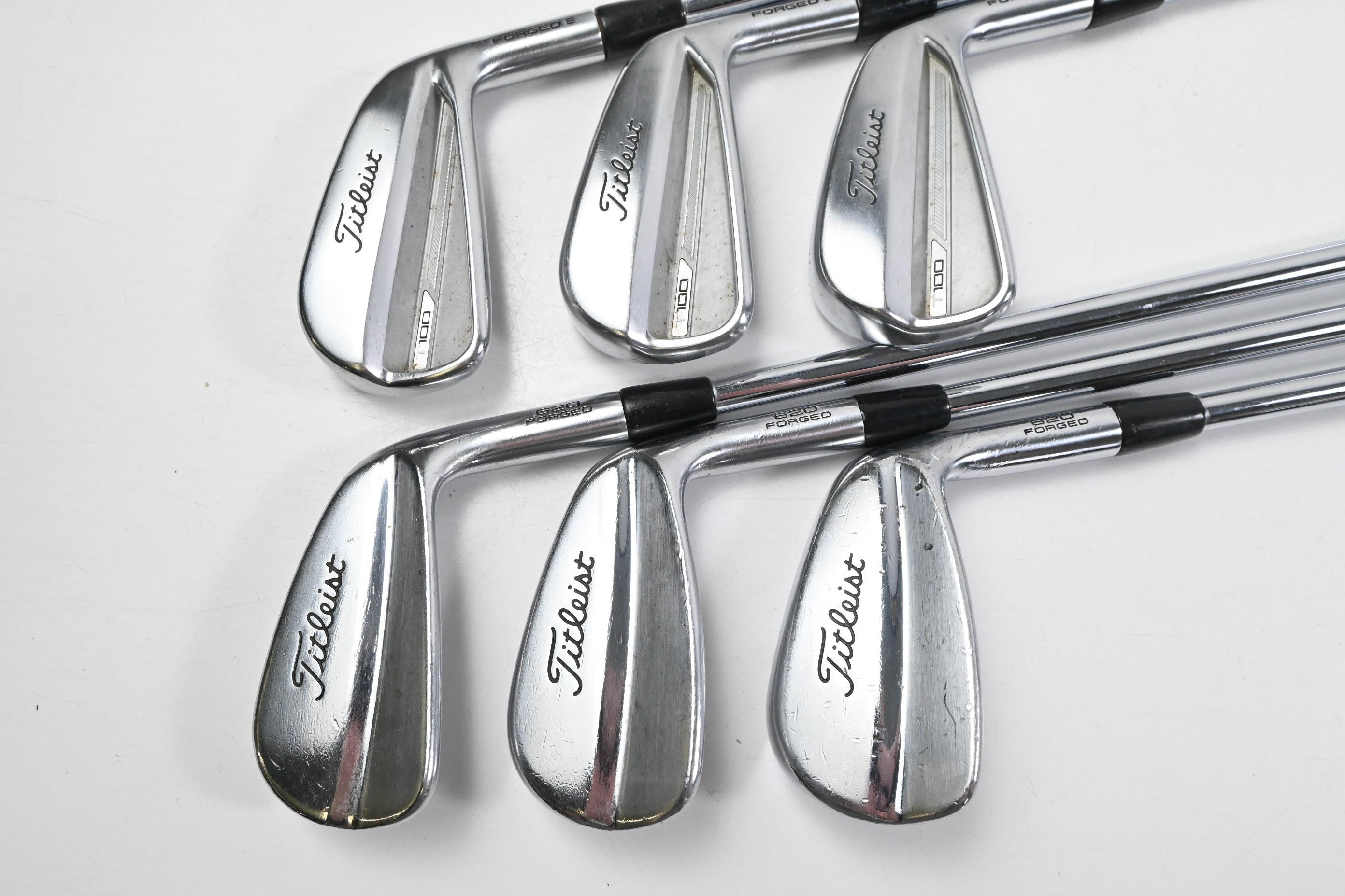 Titleist MB 620 / T100 2023 Combo Irons / 4-9i / X-Flex Project X Rifle Shafts
