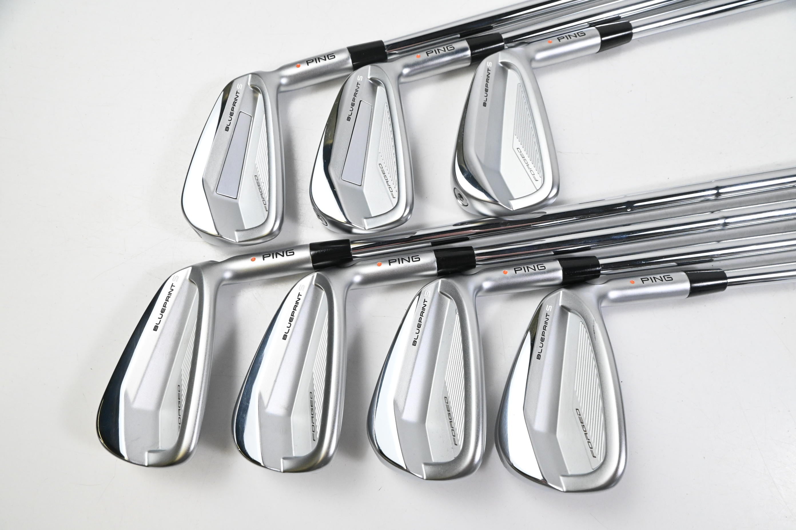 Ping Blueprint S Irons / 4-PW / Orange Dot / X-Flex Dynamic Gold X100 120 Shafts