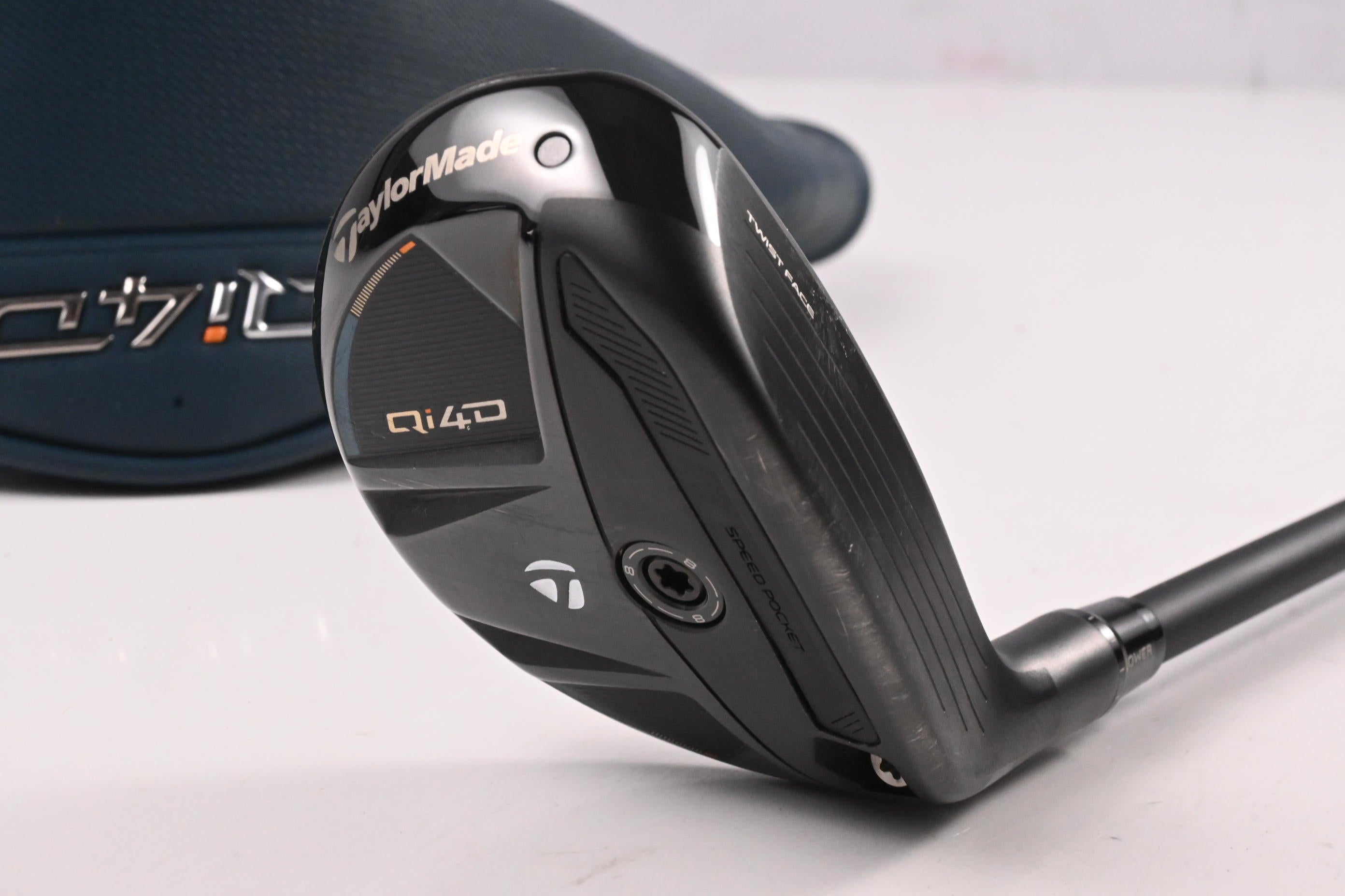 Taylormade Qi4D #3 Hybrid / 19 Degree / Regular Flex KBS Reax 65 Shaft