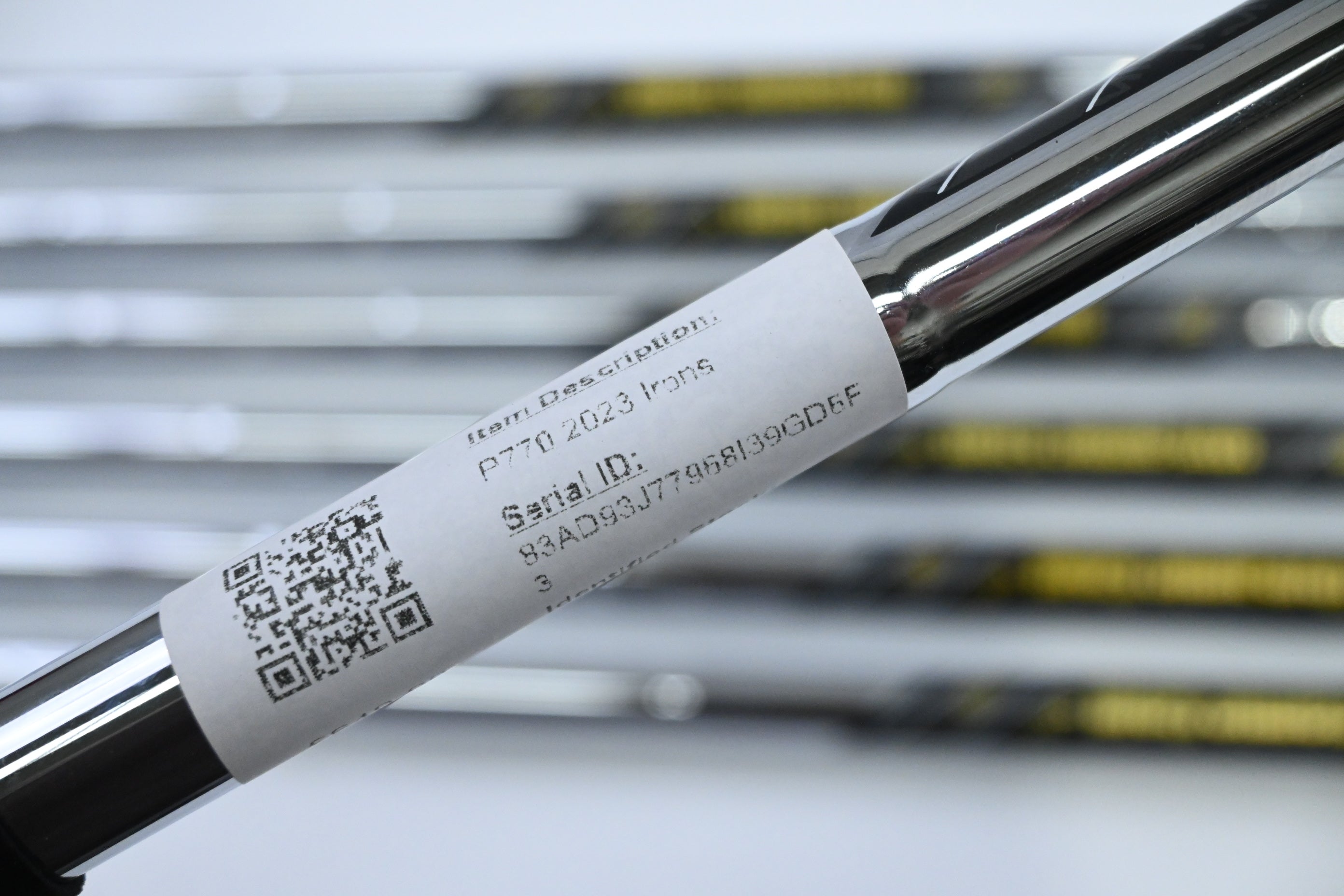 Taylormade P770 2023 Irons / 3-9 / X-Flex Dynamic Gold 115 X100 Shafts