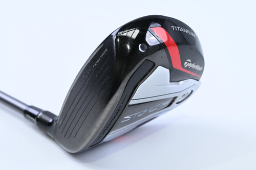 Left Hand Taylormade Stealth Plus #3 Wood / 15 Degree / Senior Flex Riptide CB
