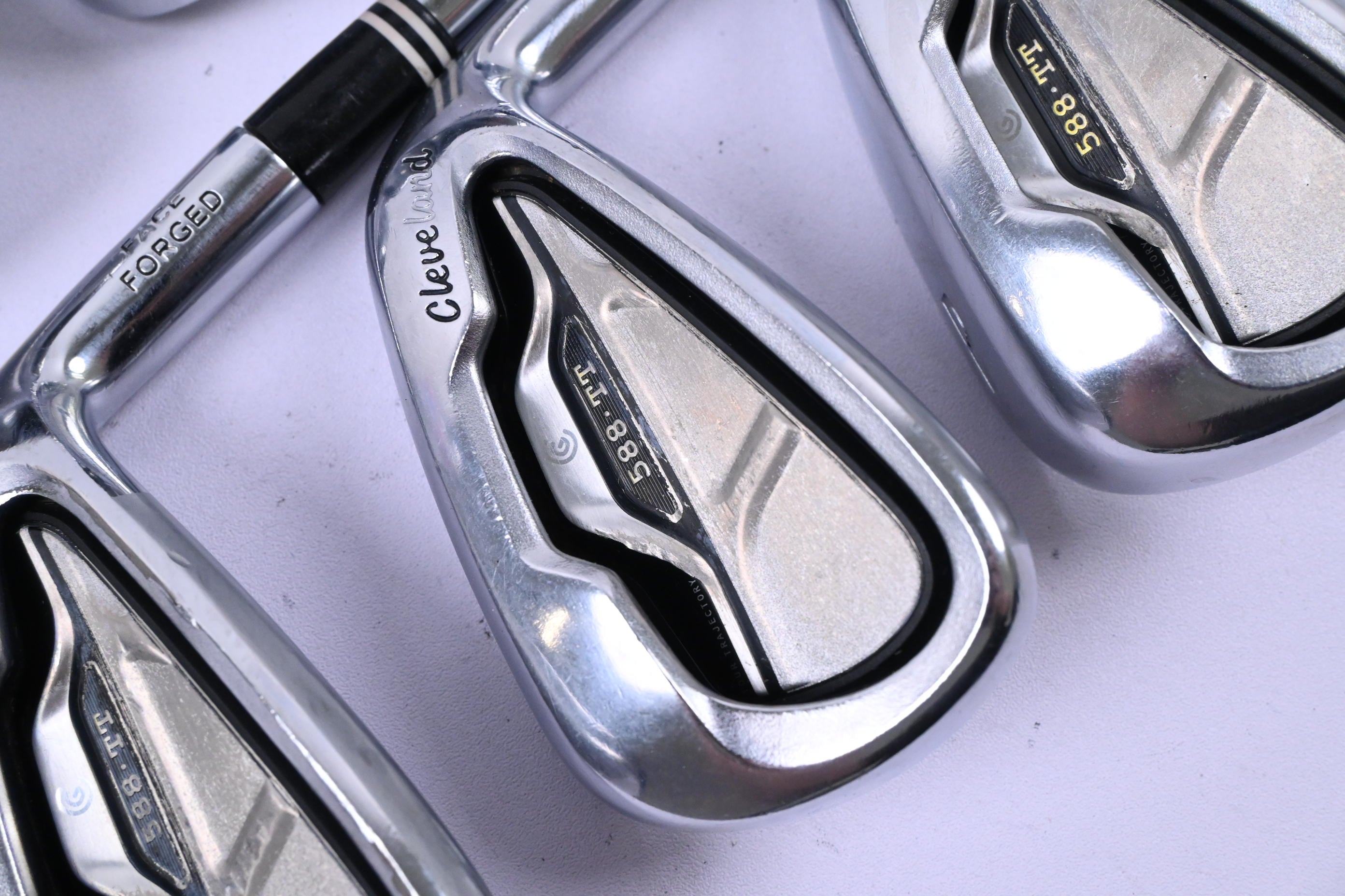 Cleveland 588 TT Irons / 5-PW / Stiff Flex Dynamic Gold S300 Shafts