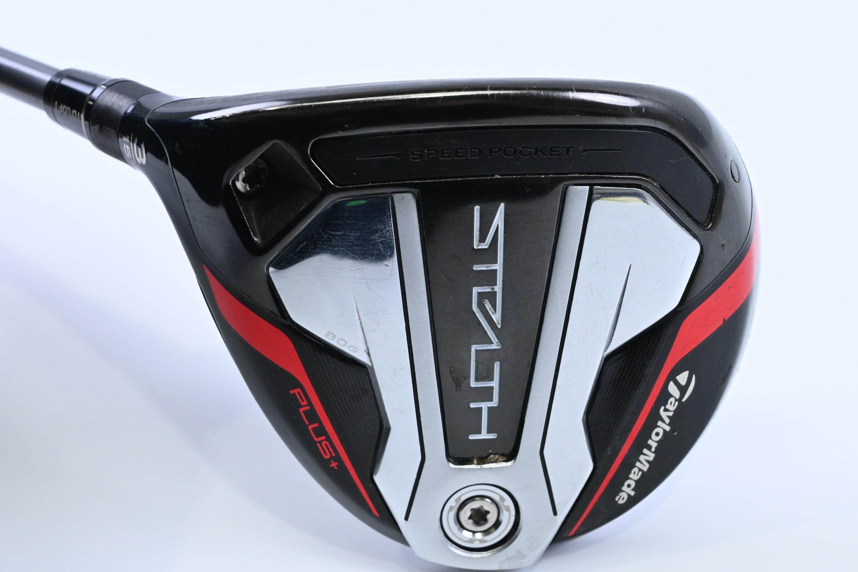 Left Hand Taylormade Stealth Plus #3 Wood / 15 Degree / Senior Flex Riptide CB