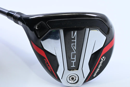Left Hand Taylormade Stealth Plus #3 Wood / 15 Degree / Senior Flex Riptide CB