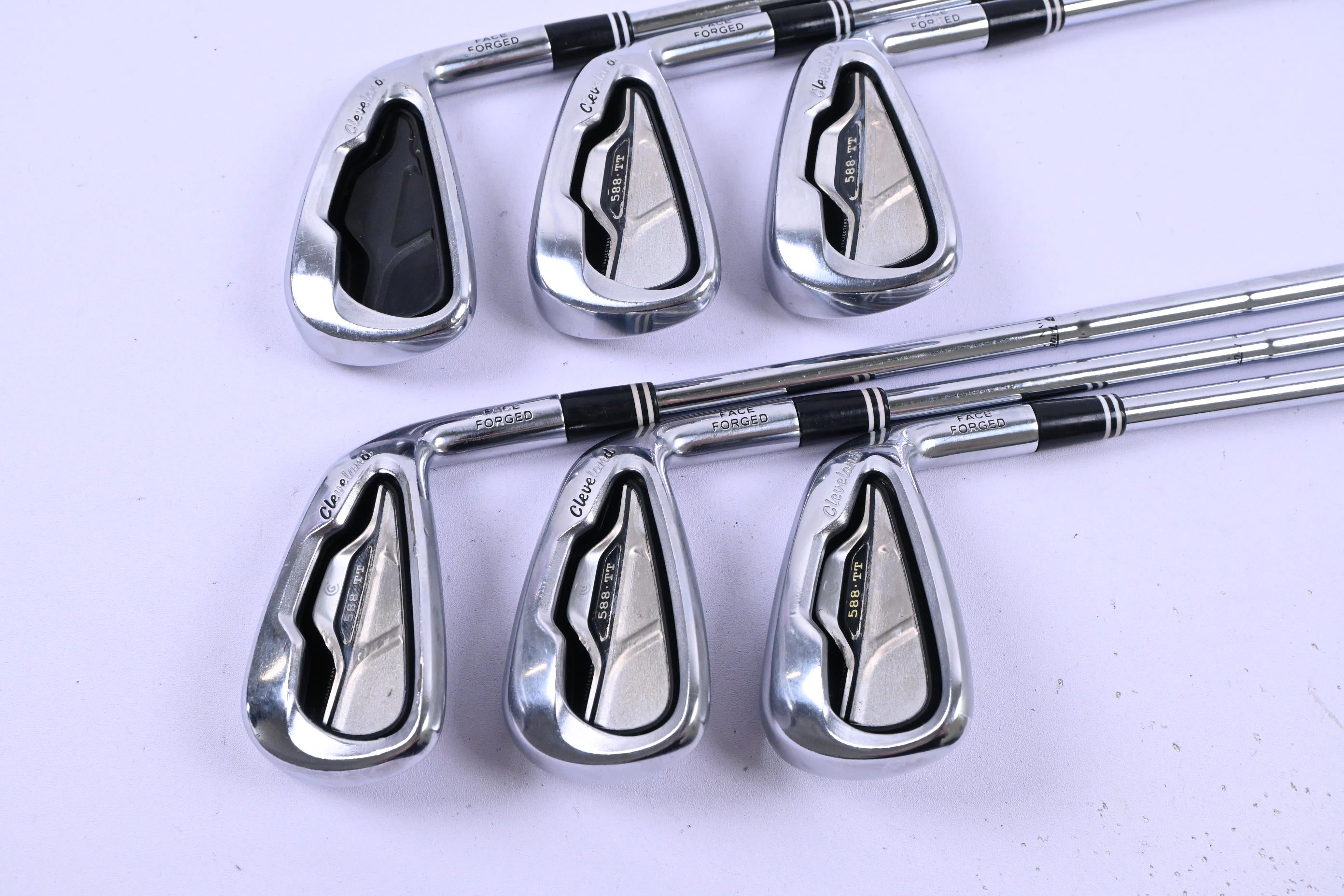 Cleveland 588 TT Irons / 5-PW / Stiff Flex Dynamic Gold S300 Shafts
