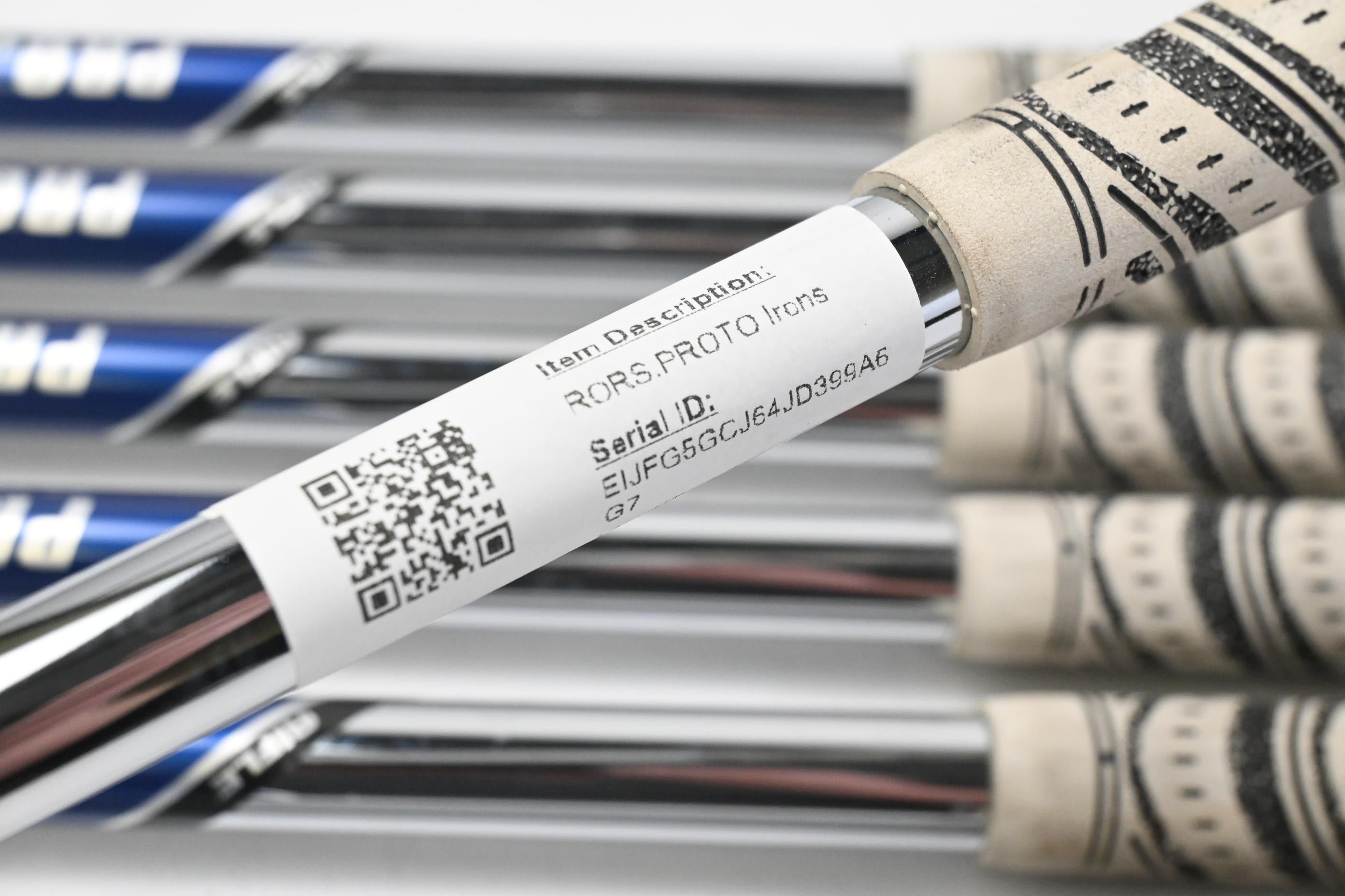 Taylormade RORS.PROTO Irons / 4-PW / Stiff Flex Project X Precision Rifle Shafts