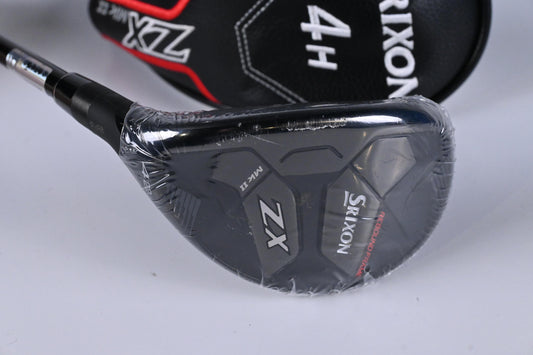 Left Hand Srixon ZX Mk II #4 Hybrid / 22 Degree / Regular Flex HZRDUS Smoke RDX