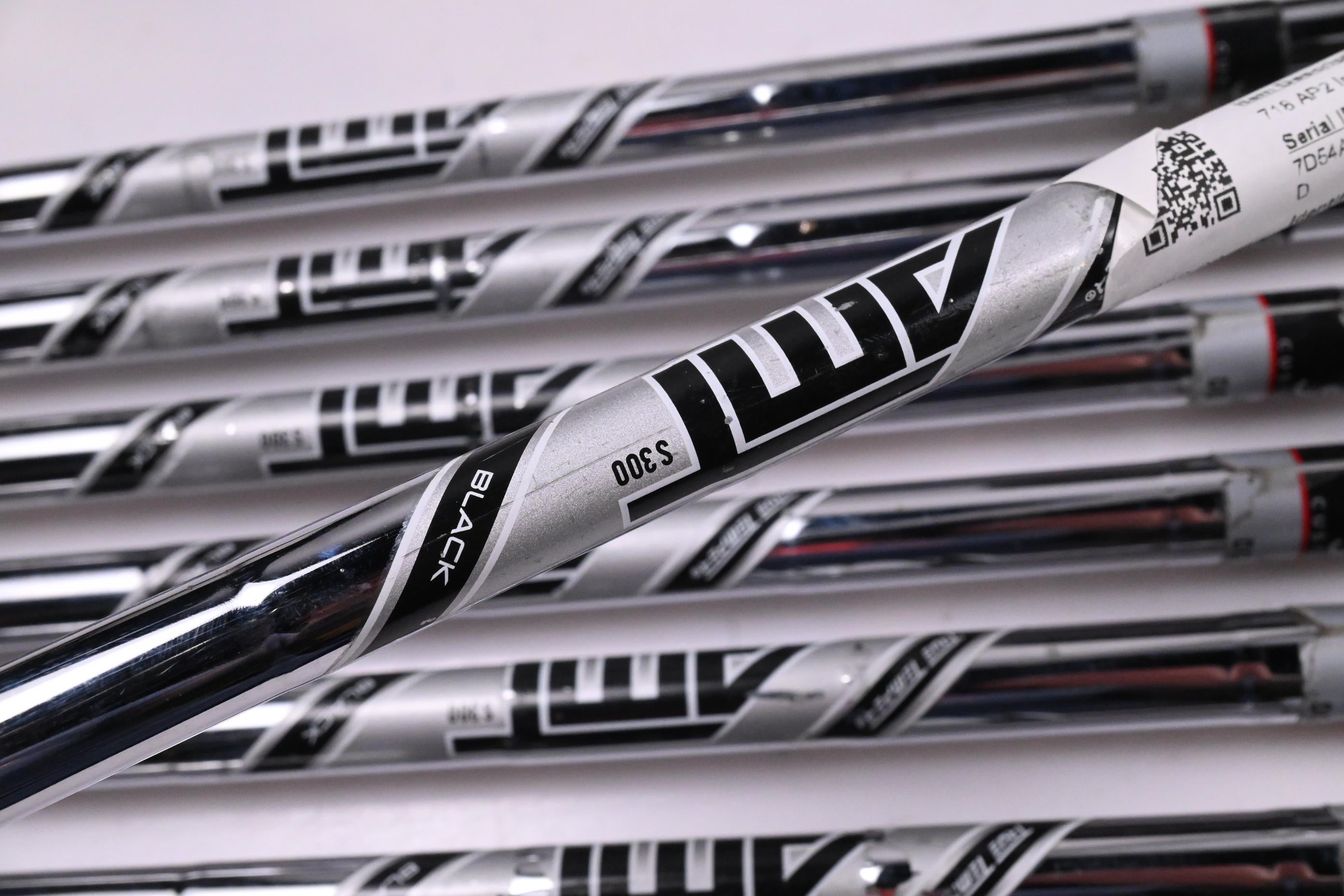 Titleist 718 AP2 Irons / 4-PW / Stiff Flex AMT Black S300 Shafts