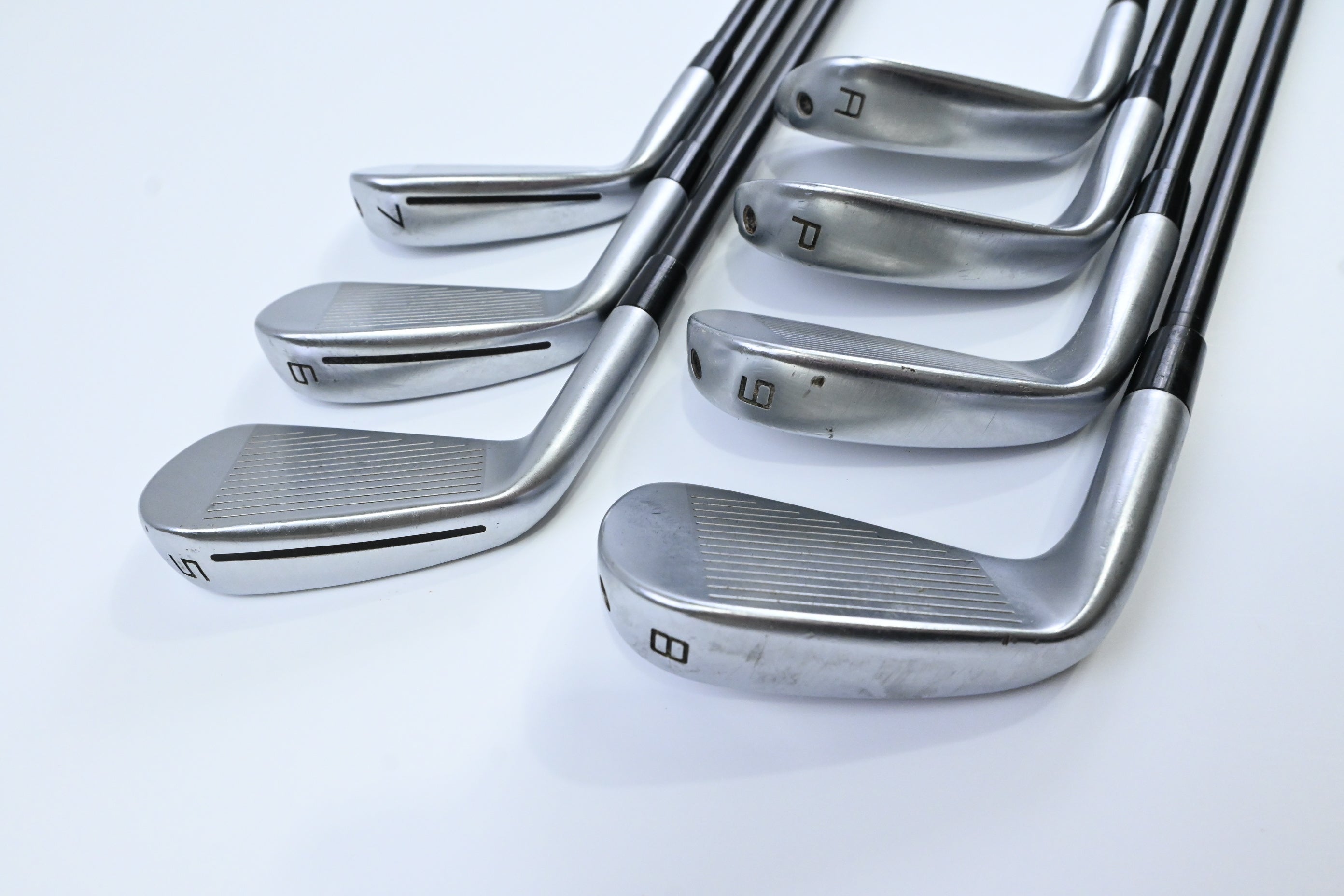 Taylormade P790 2023 Irons / 5-PW+AW / Regular Flex KBS Max 65 Shafts