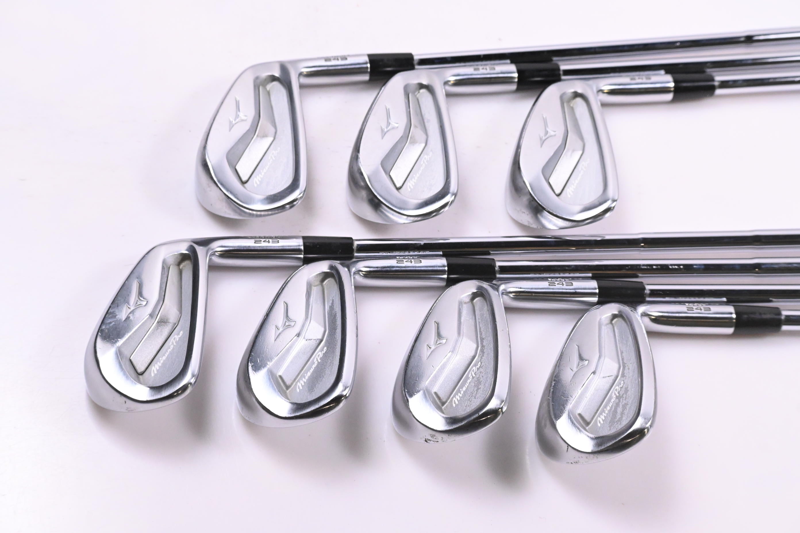 Mizuno Pro 243 Irons / 4-PW / Stiff Flex Dynamic Gold Mid 115 S300 Shafts