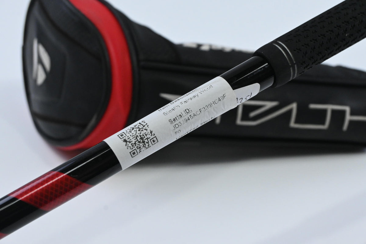Left Hand Taylormade Stealth #3 Wood / 15 Degree / Senior Flex Fujikura Ventus 5