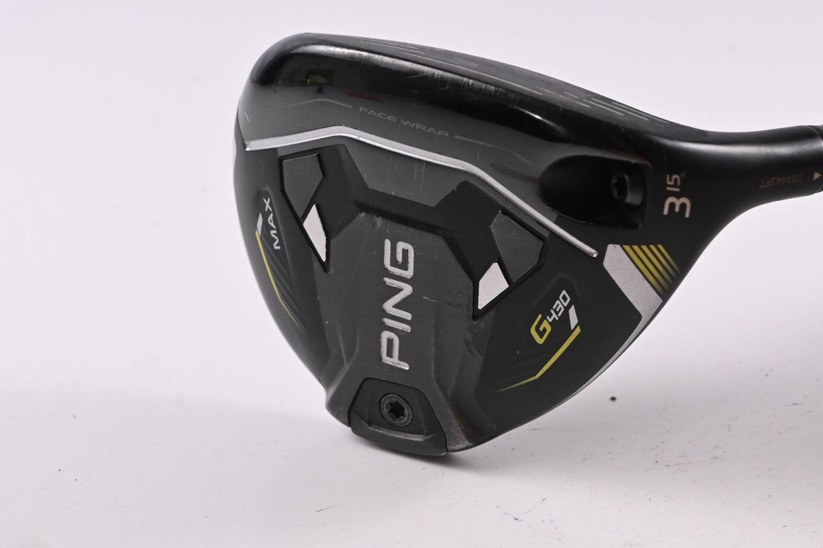 Ping G430 Max #3 Wood / 15 Degree / Stiff Flex Ping Alta CB Black 65 Shaft