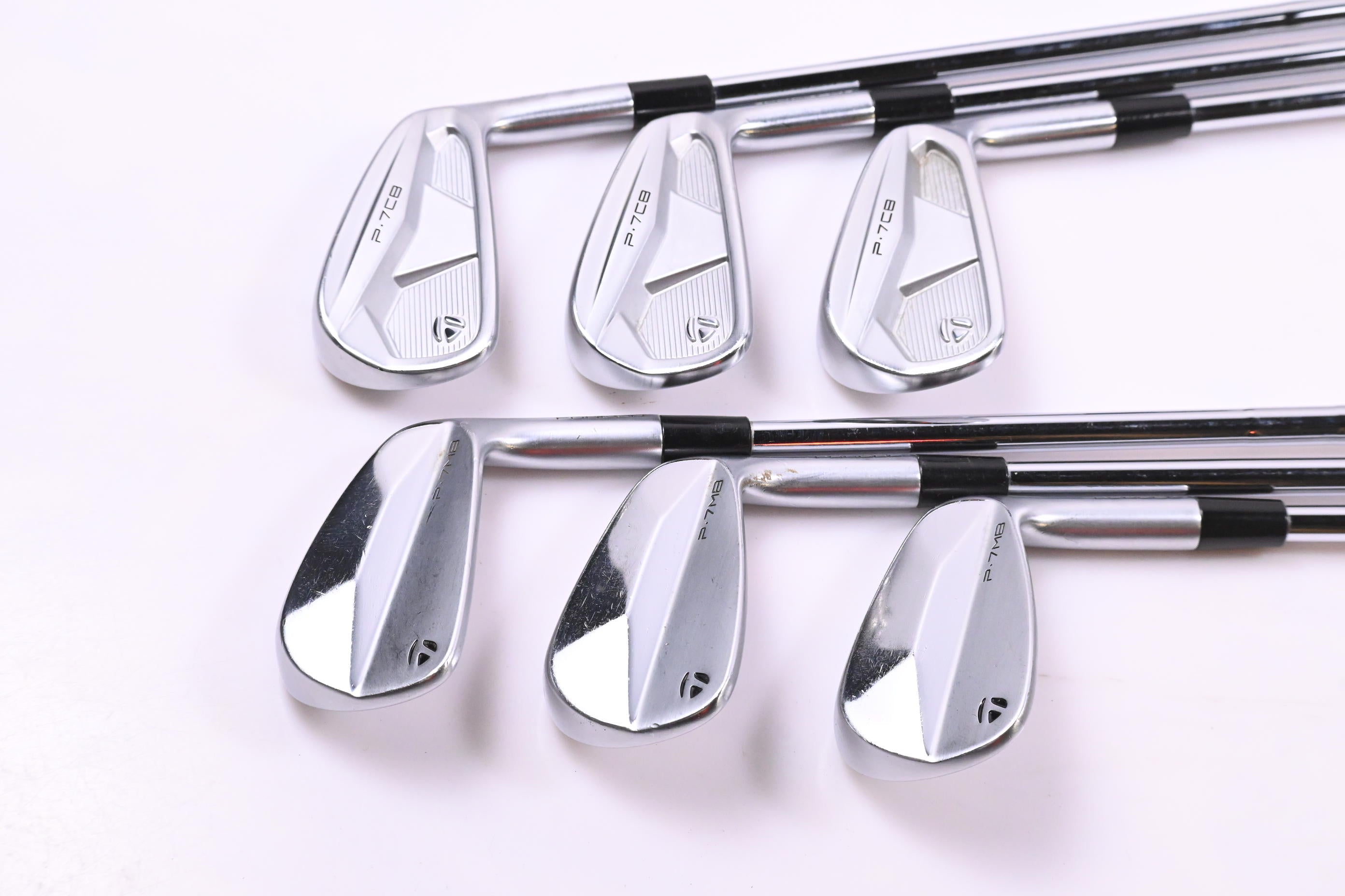 Taylormade P.7CB 2024/P7MB 2023 Irons / 4-9i / Stiff Flex KBS Tour Shafts