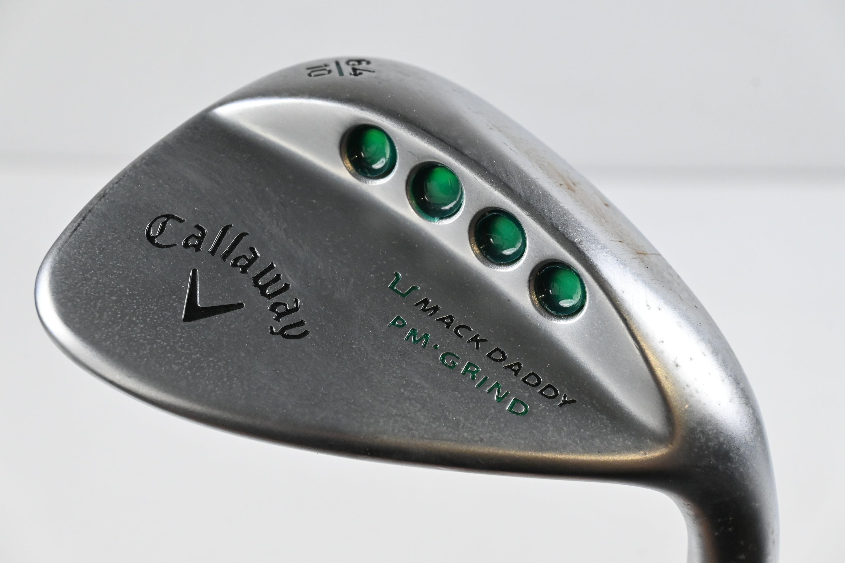 Callaway Mack Daddy PM Grind Lob Wedge / 64 Degree / Wedge Flex KBS Tour-V