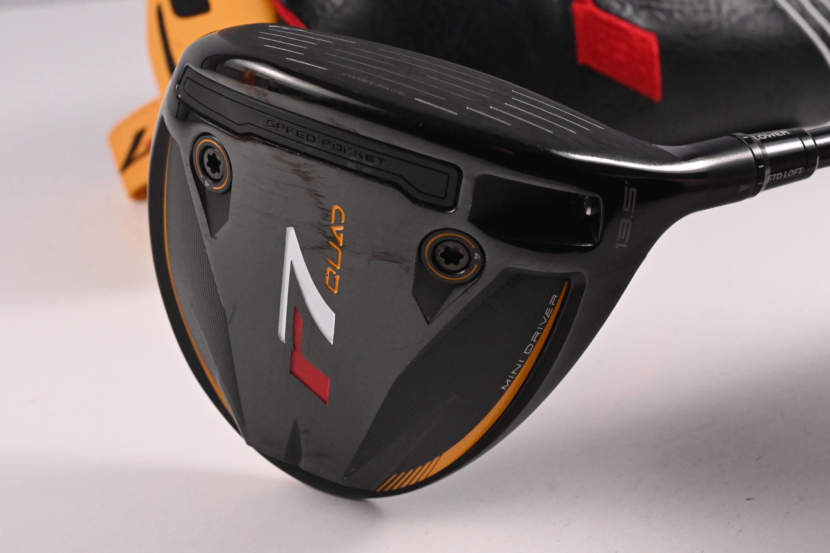 Taylormade R7 Quad Mini Driver / 13.5 Degree / Stiff Flex Speeder MD 6 Shaft