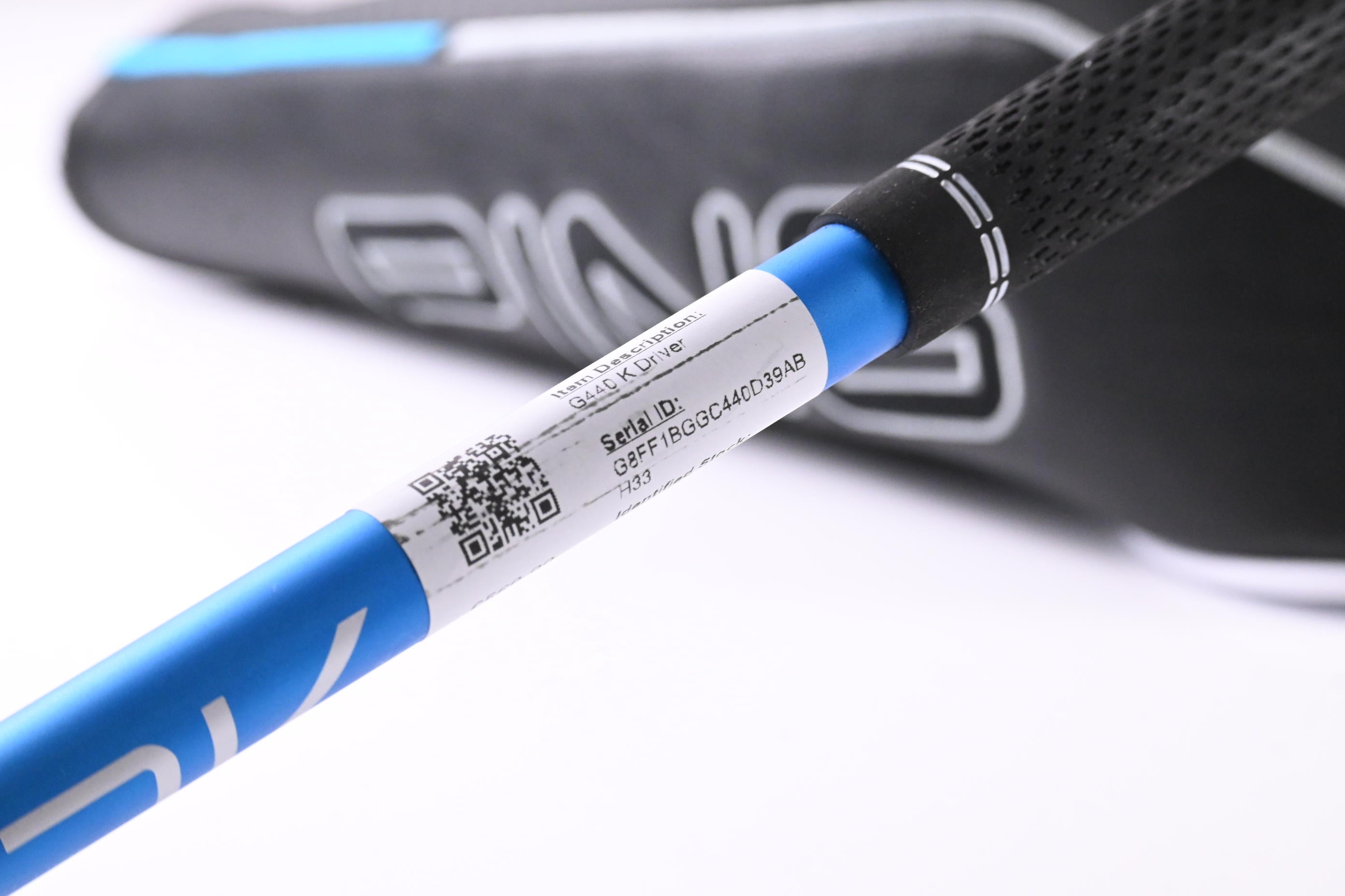 Ping G440 K Driver / 10.5 Degree / Stiff Flex Ping Alta CB Blue 50 Shaft