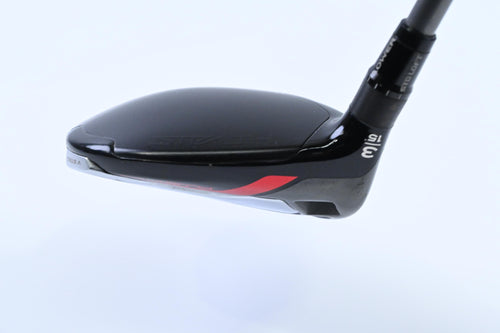 Left Hand Taylormade Stealth Plus #3 Wood / 15 Degree / Senior Flex Riptide CB