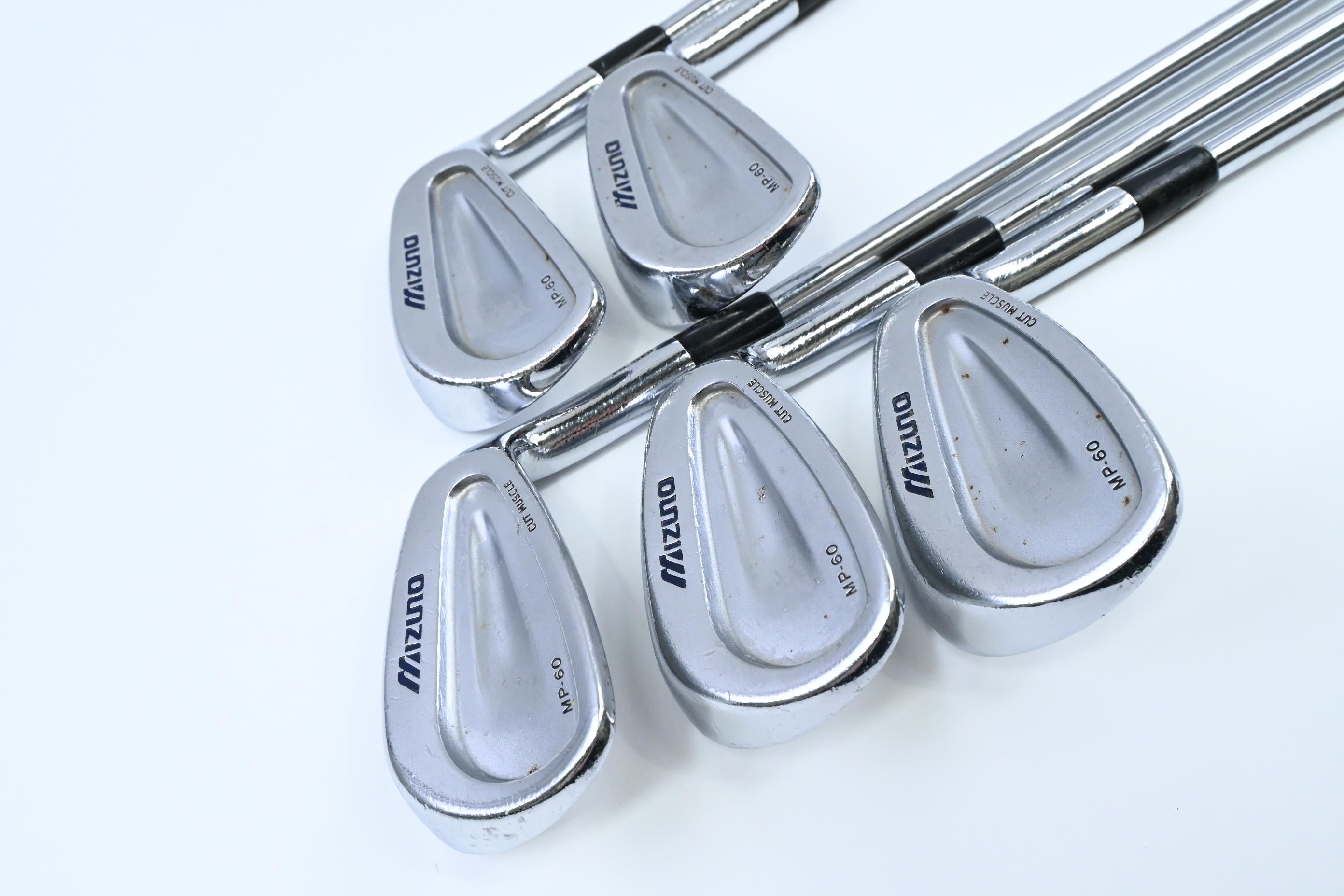 Mizuno MP-60 Irons / 6-PW / Stiff Flex Dynamic Gold S300 Shafts