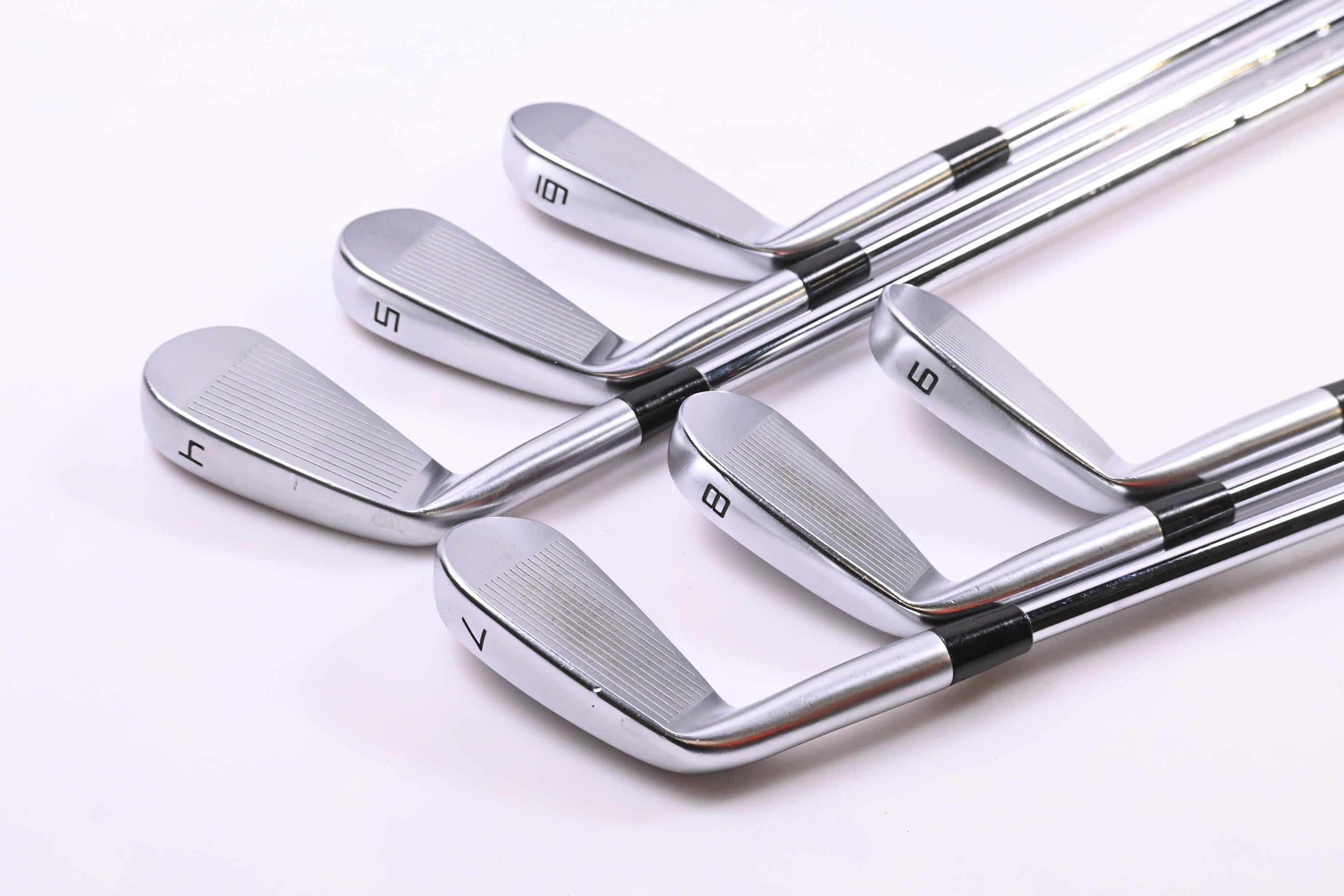 Taylormade P.7CB 2024/P7MB 2023 Irons / 4-9i / Stiff Flex KBS Tour Shafts